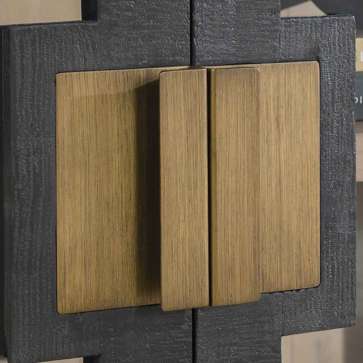 Larson 2 Door Cabinet - Carbon Black