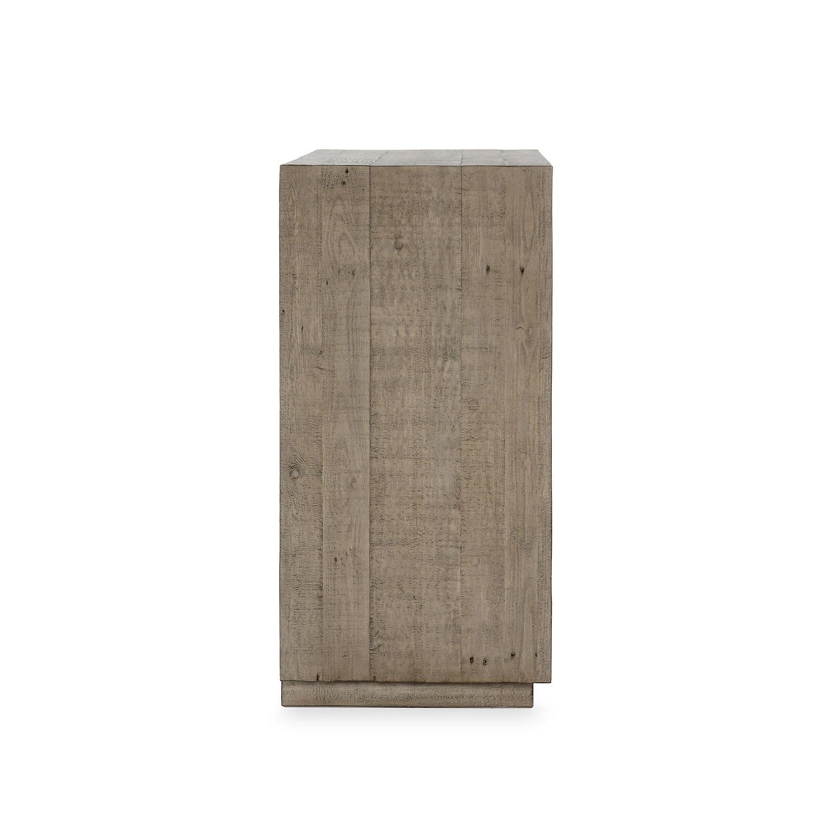 Denver 2 Door Cabinet Distressed - Gray/Antique White