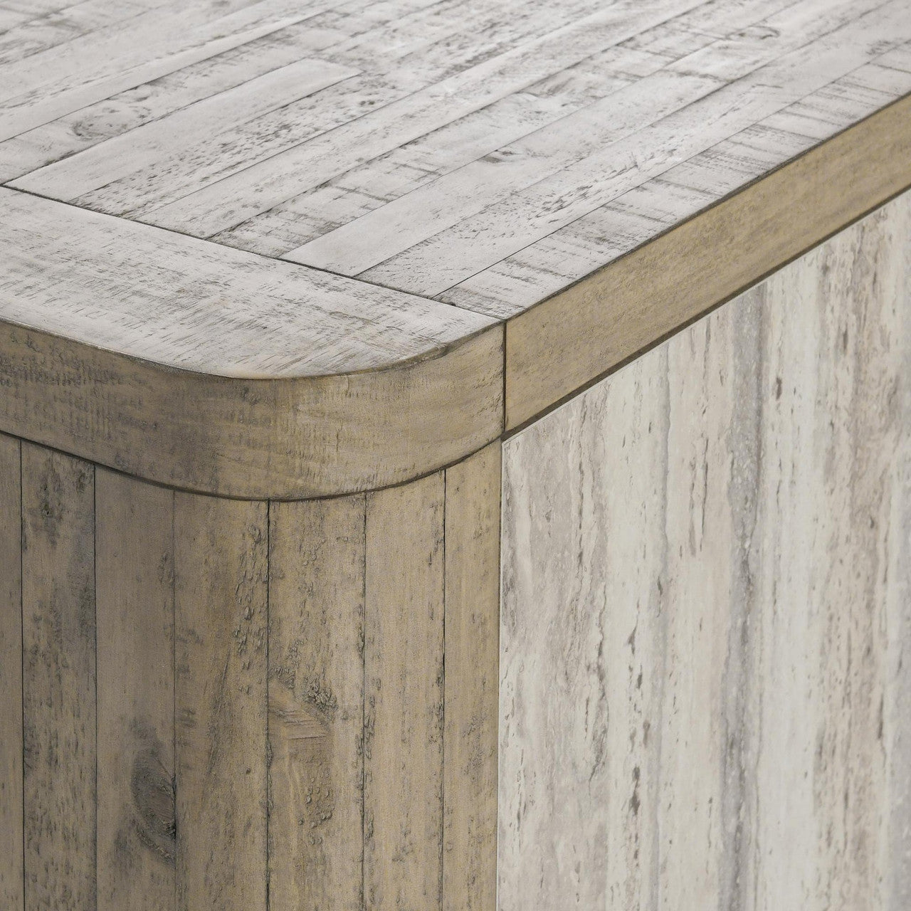 Alpine Reclaimed Wood/Laminate 2Dr Buffet