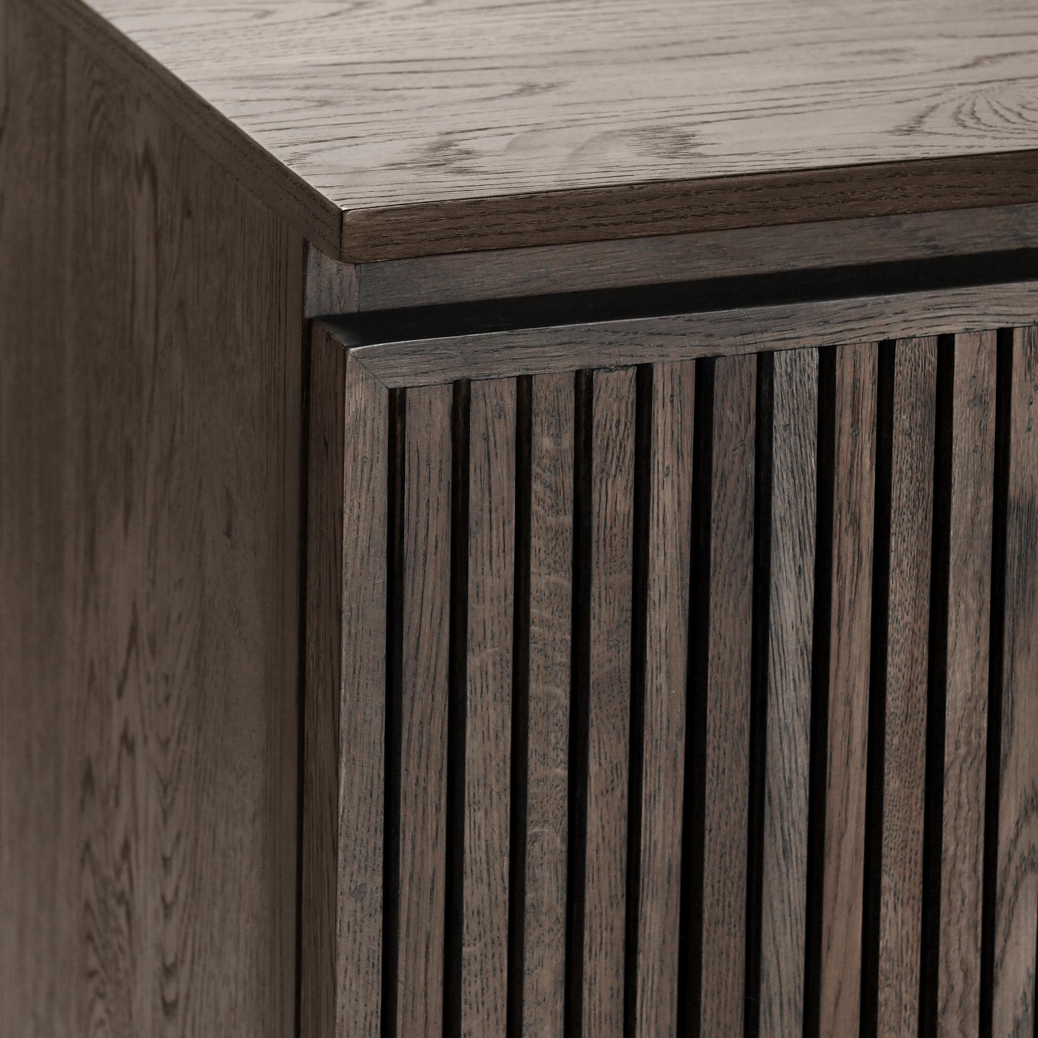Roya 4 Door Cabinet - Toasted Brown