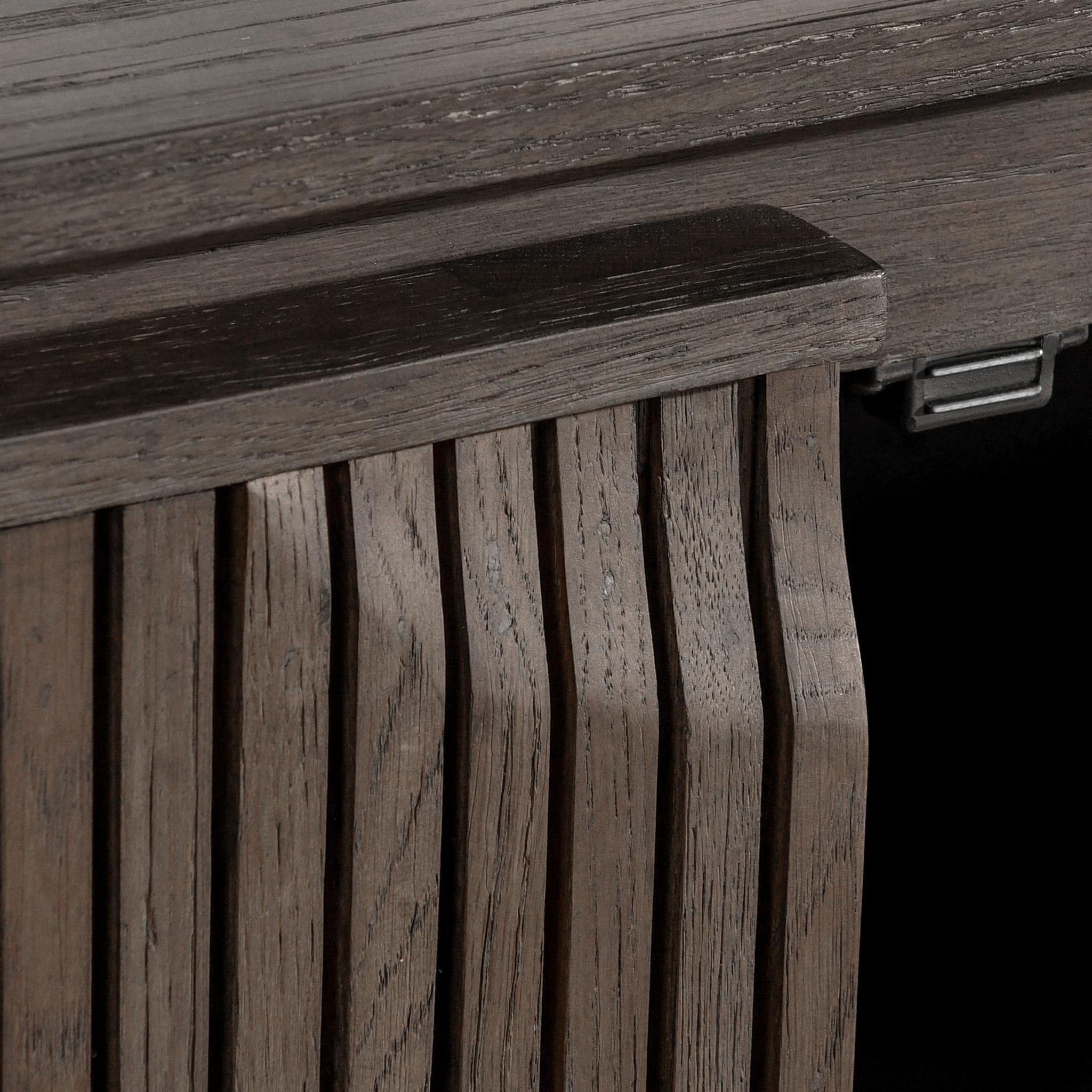 Roya 4 Door Cabinet - Toasted Brown