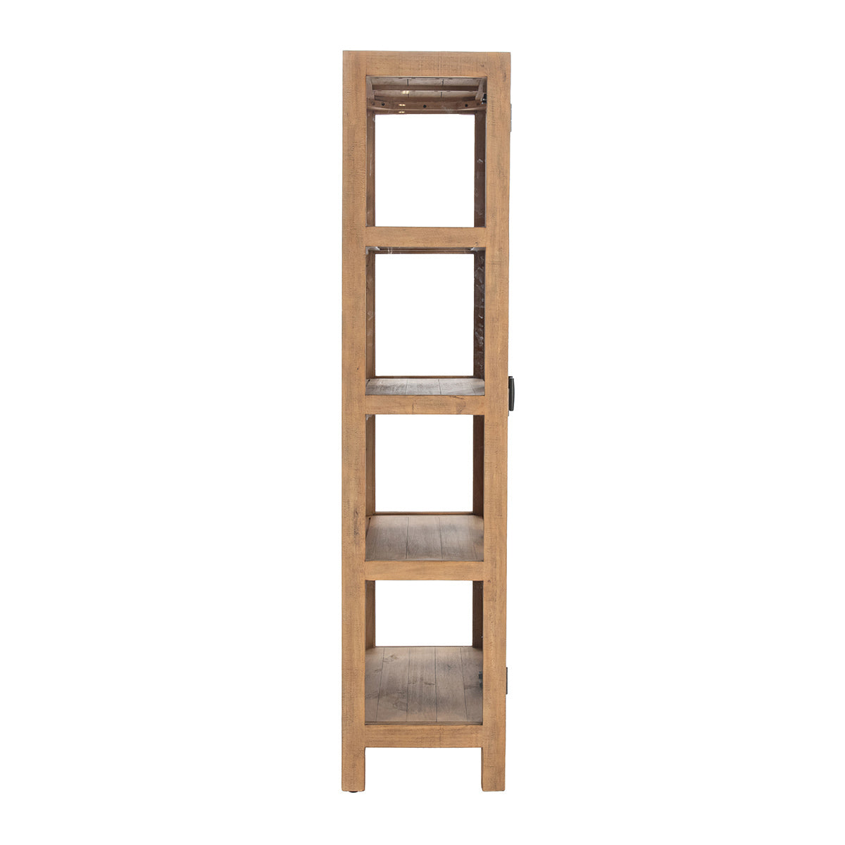 Crest Display Cabinet - Warm Natural
