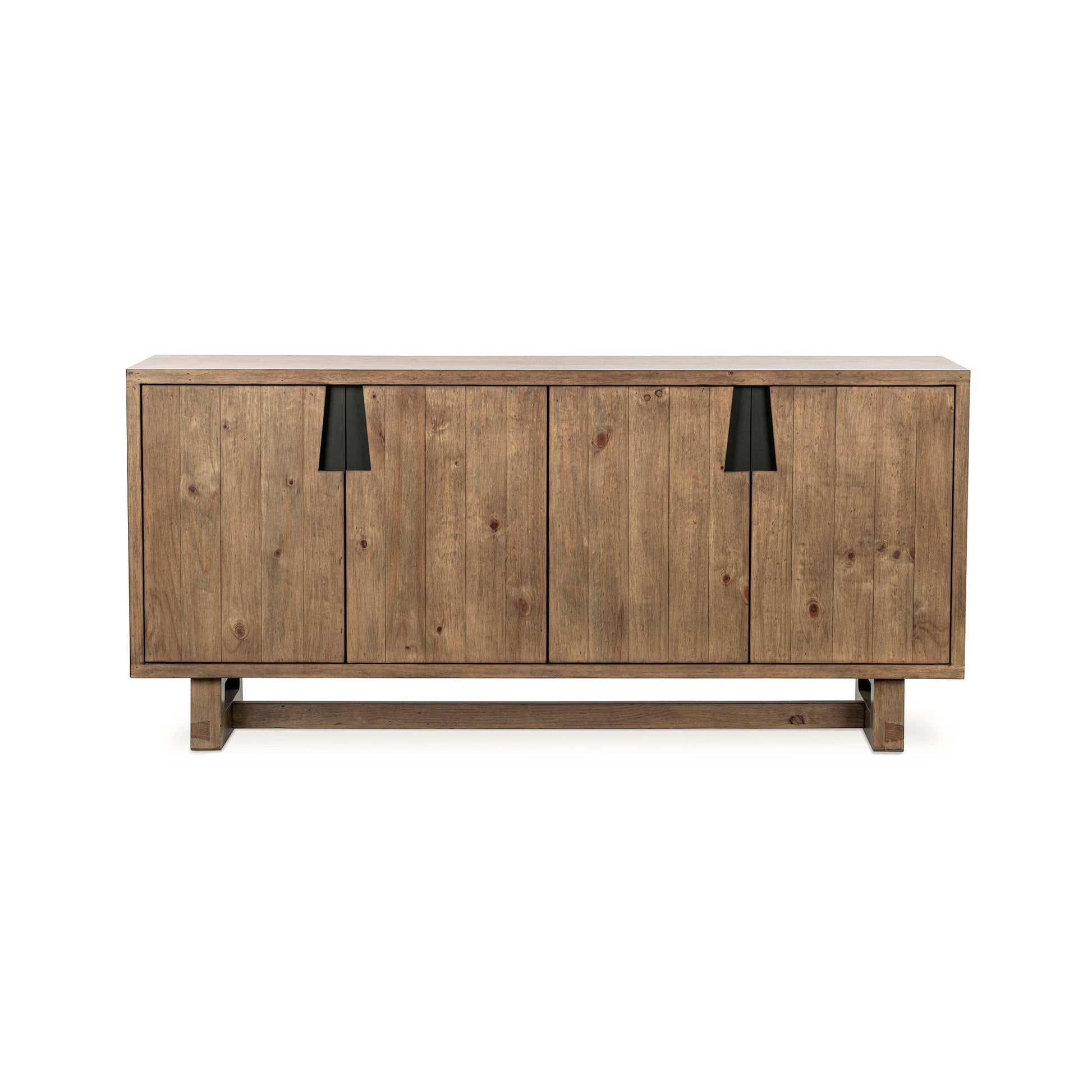 Lyra 4 Door Buffet - Smoke Brown