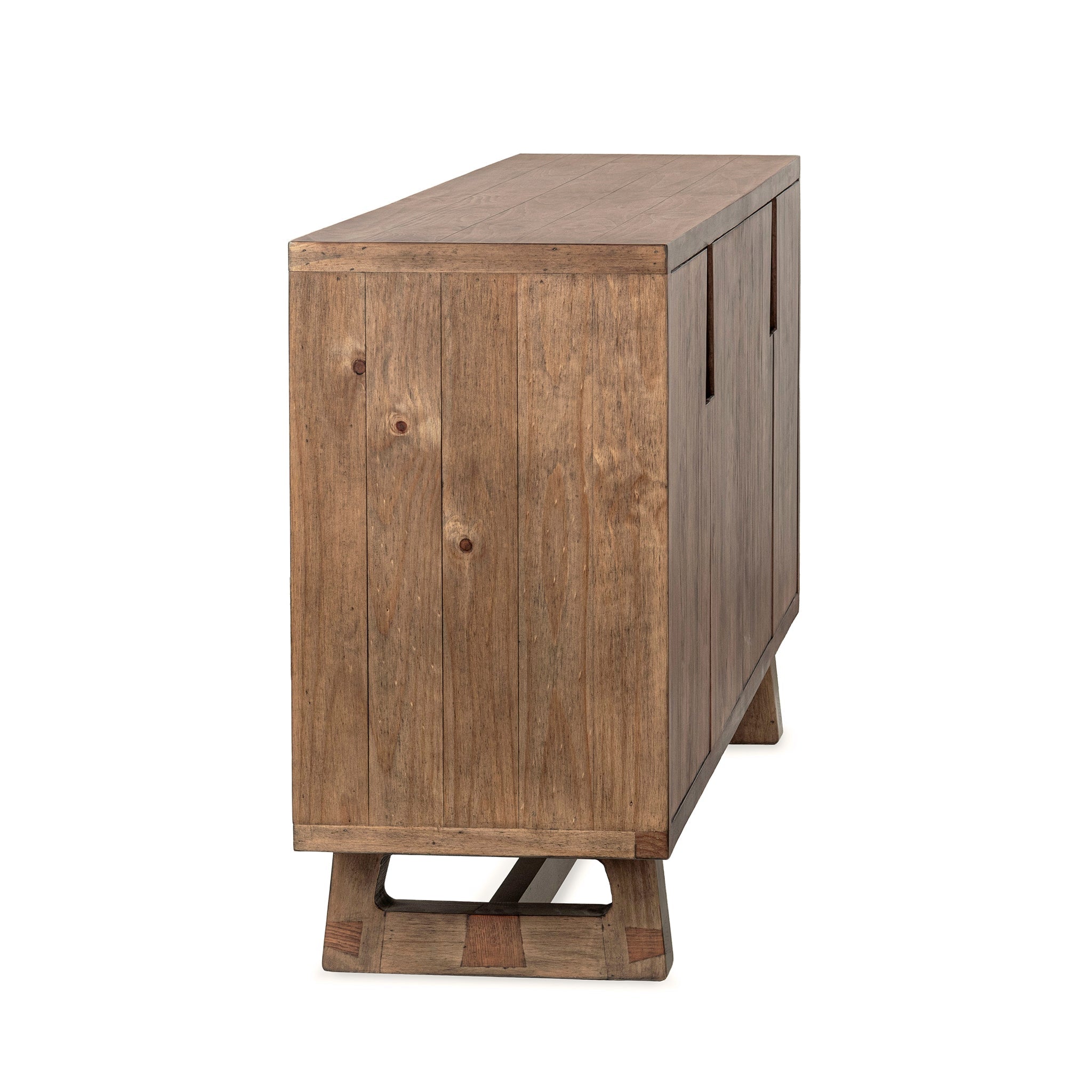 Lyra 4 Door Buffet - Smoke Brown