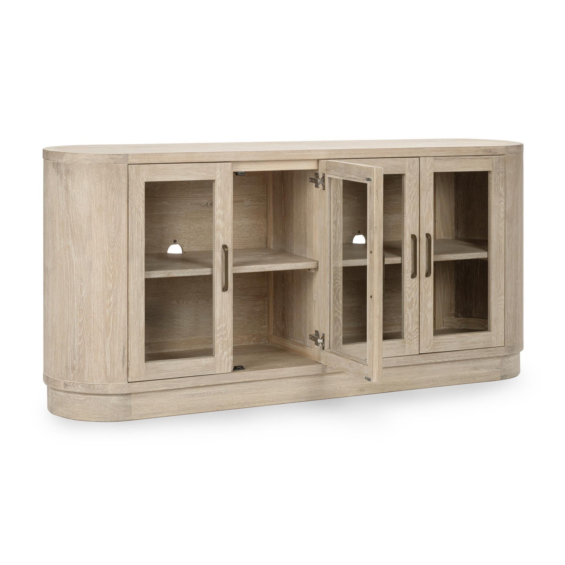 Vander 4 Door Buffet - Cream Washed
