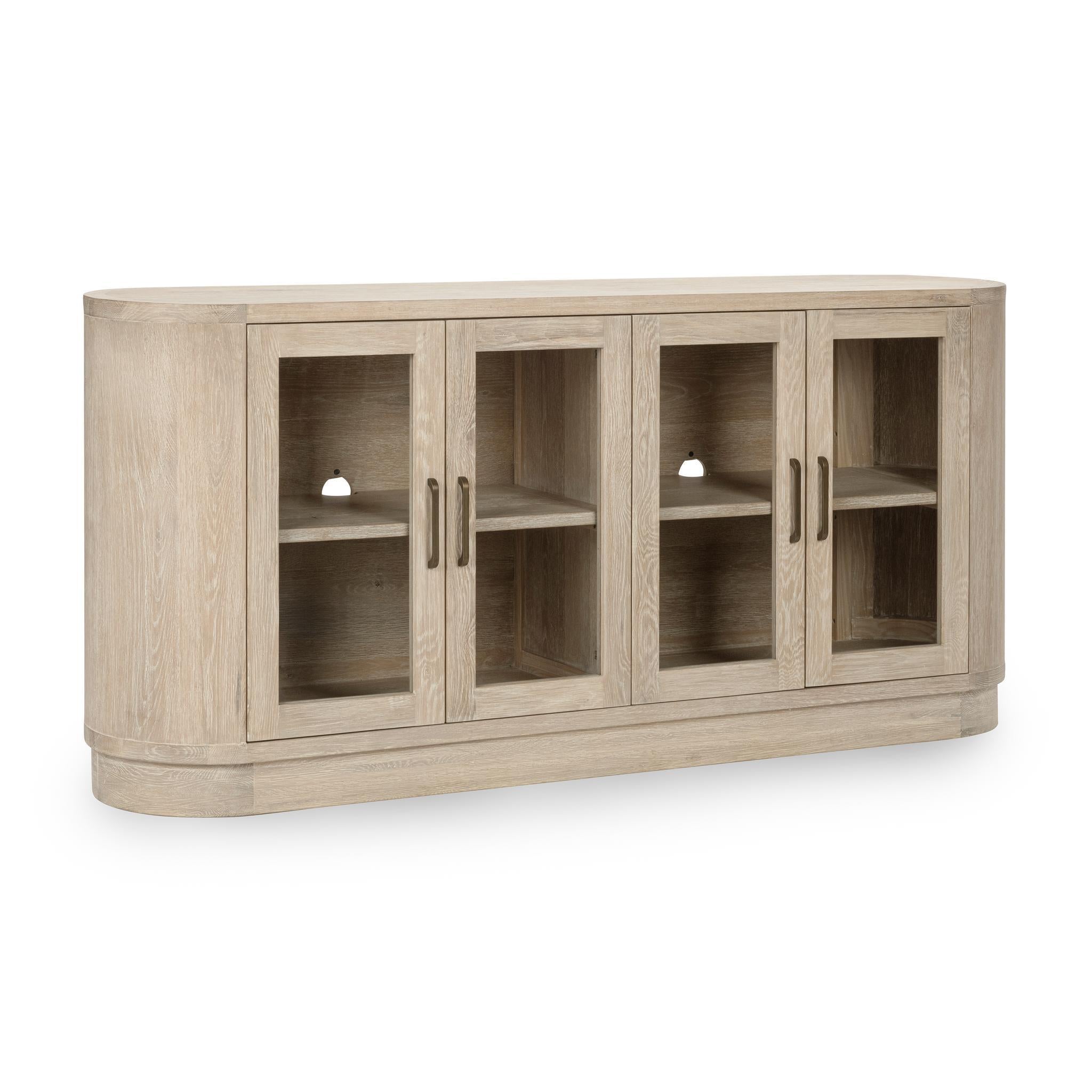 Vander 4 Door Buffet - Cream Washed