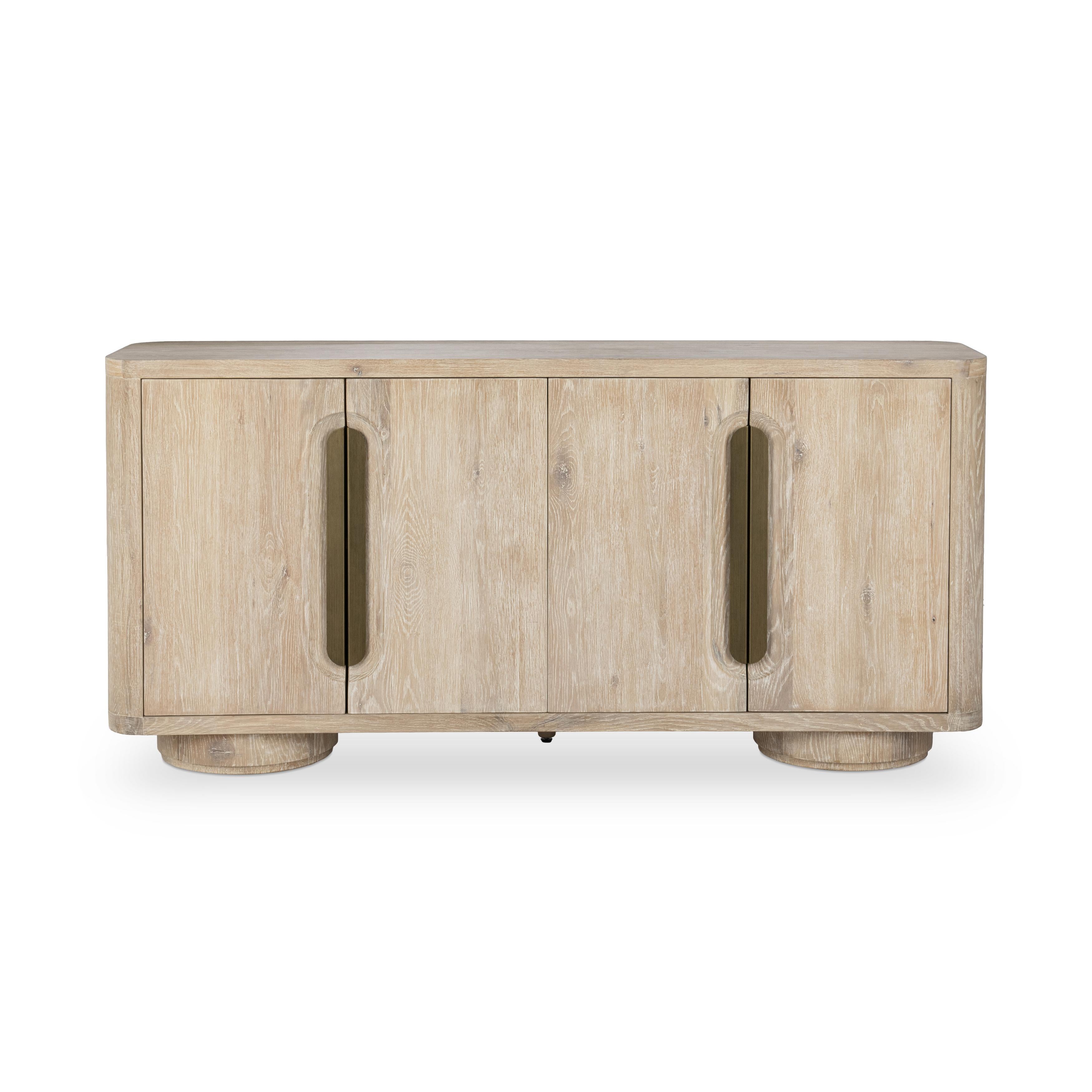 Tiber 4 Door Buffet - Cream Washed
