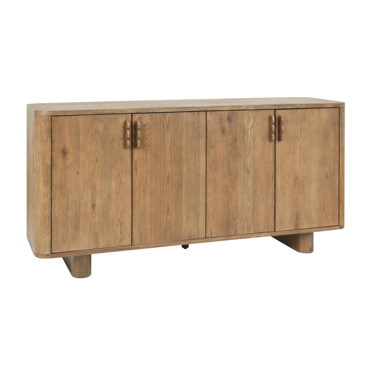 Tacoma Solid Wood 4Dr Sideboard