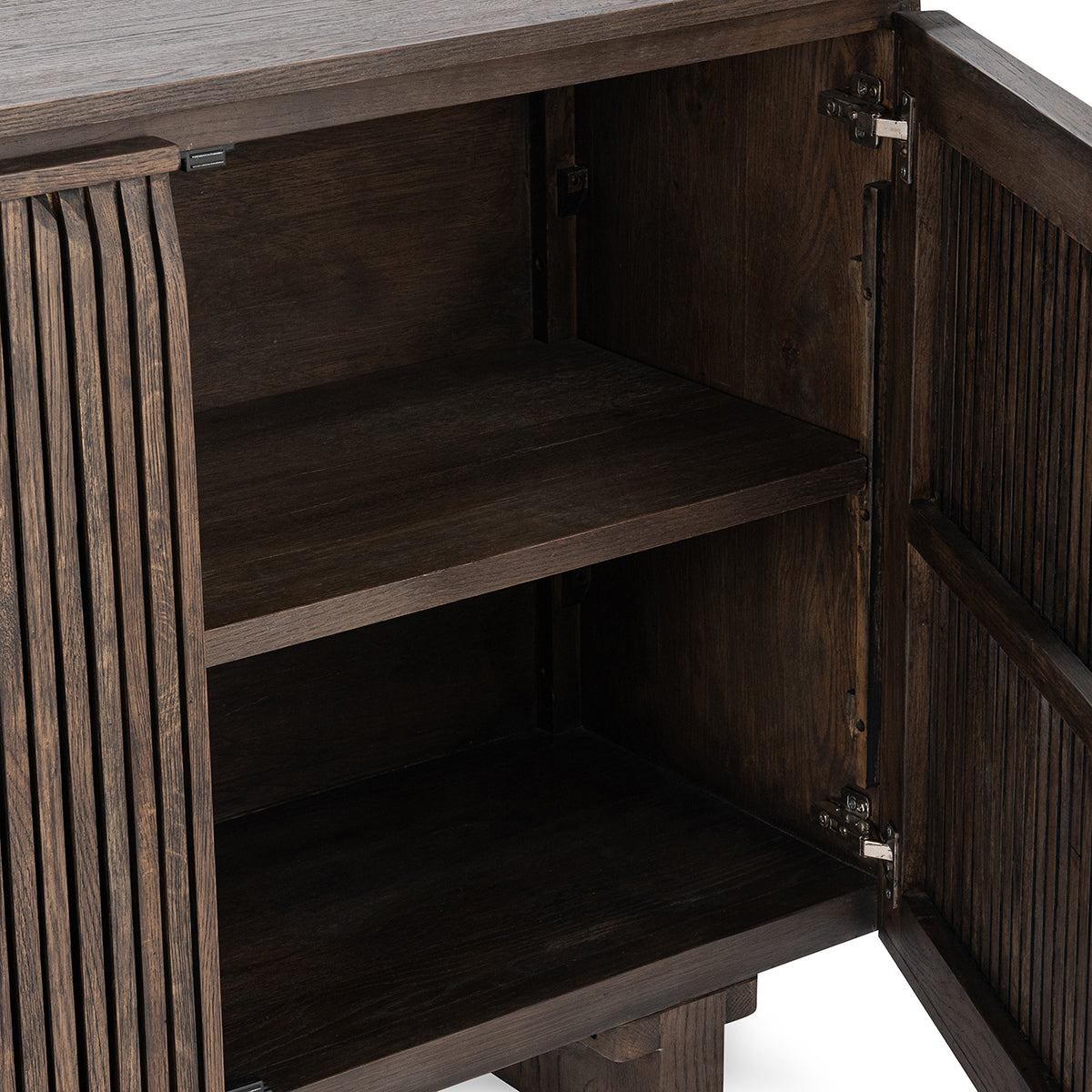 Roya 2 Door Cabinet - Toasted Brown