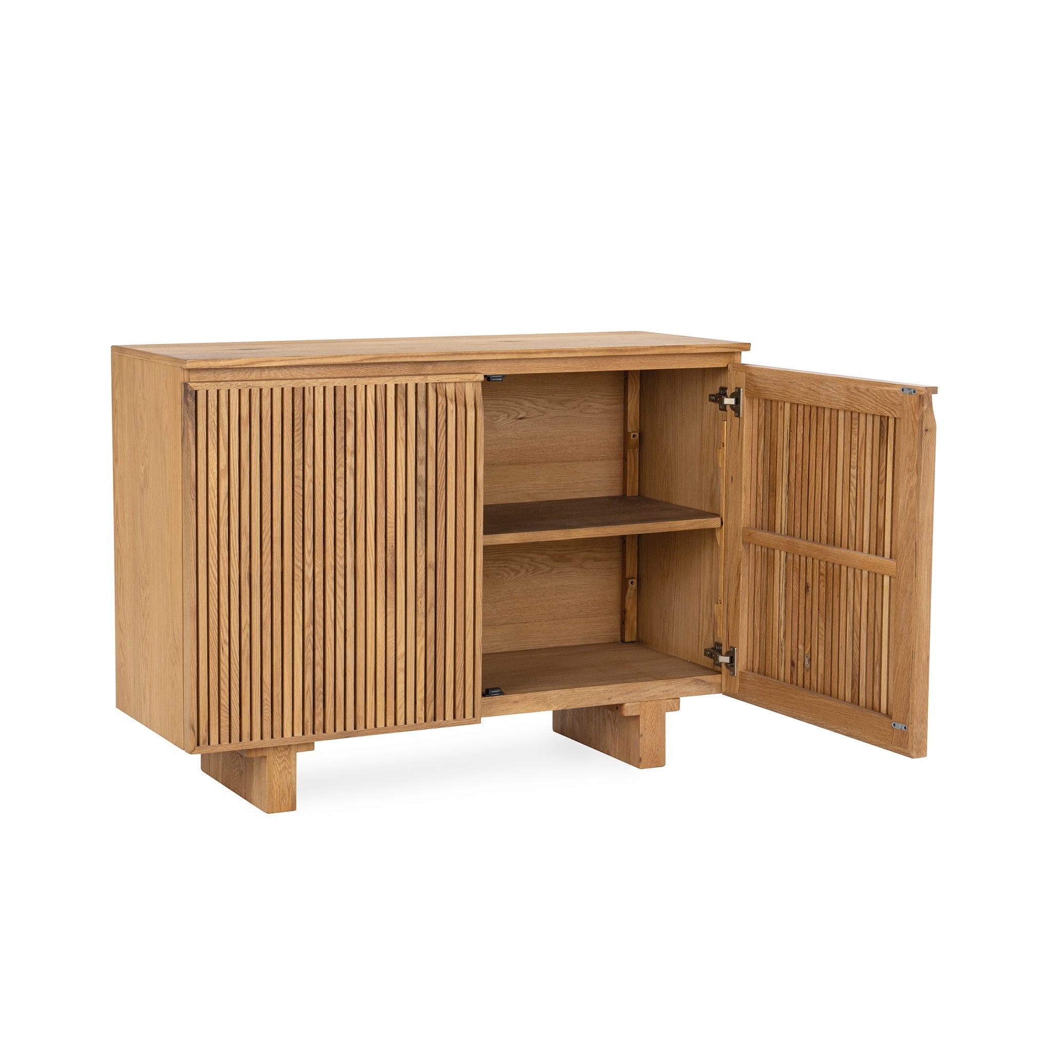 Roya 2 Door Cabinet - Toasted Brown