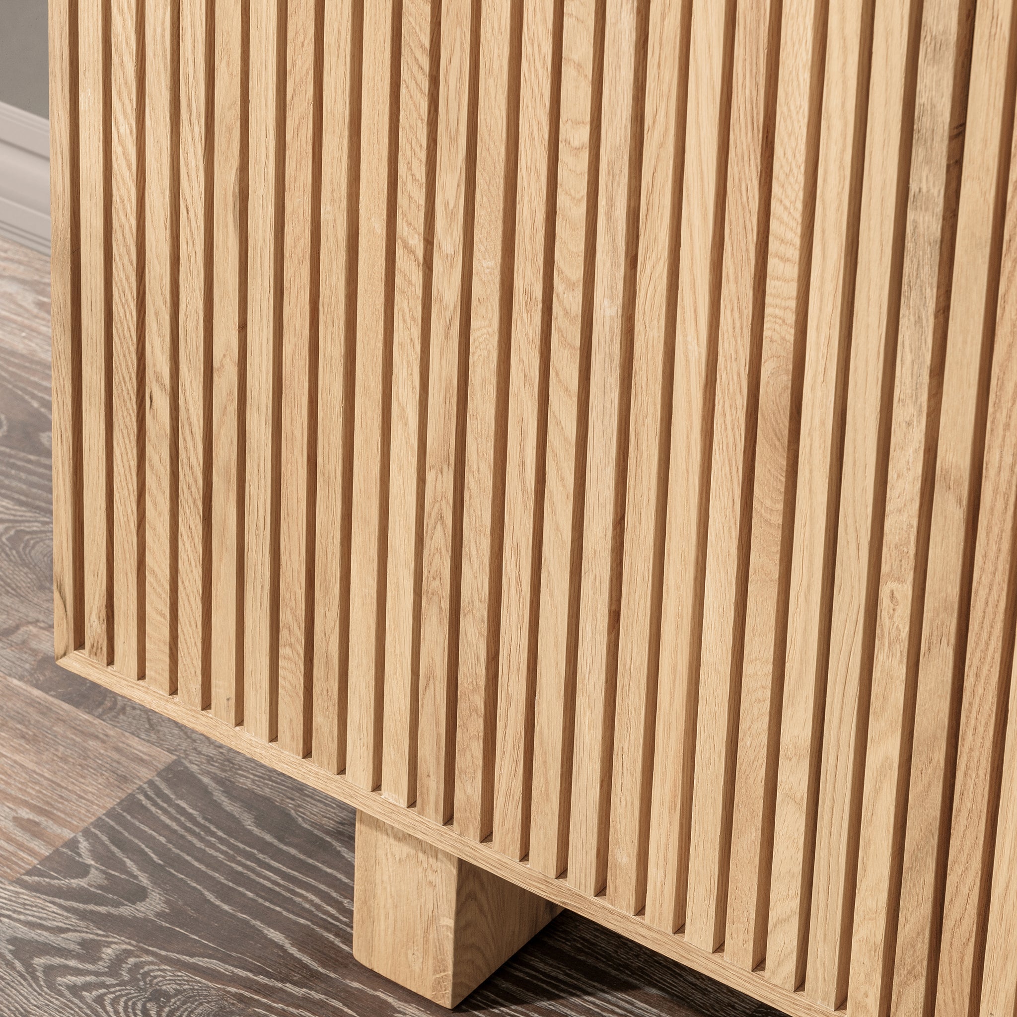 Roya 2 Door Cabinet - Toasted Brown