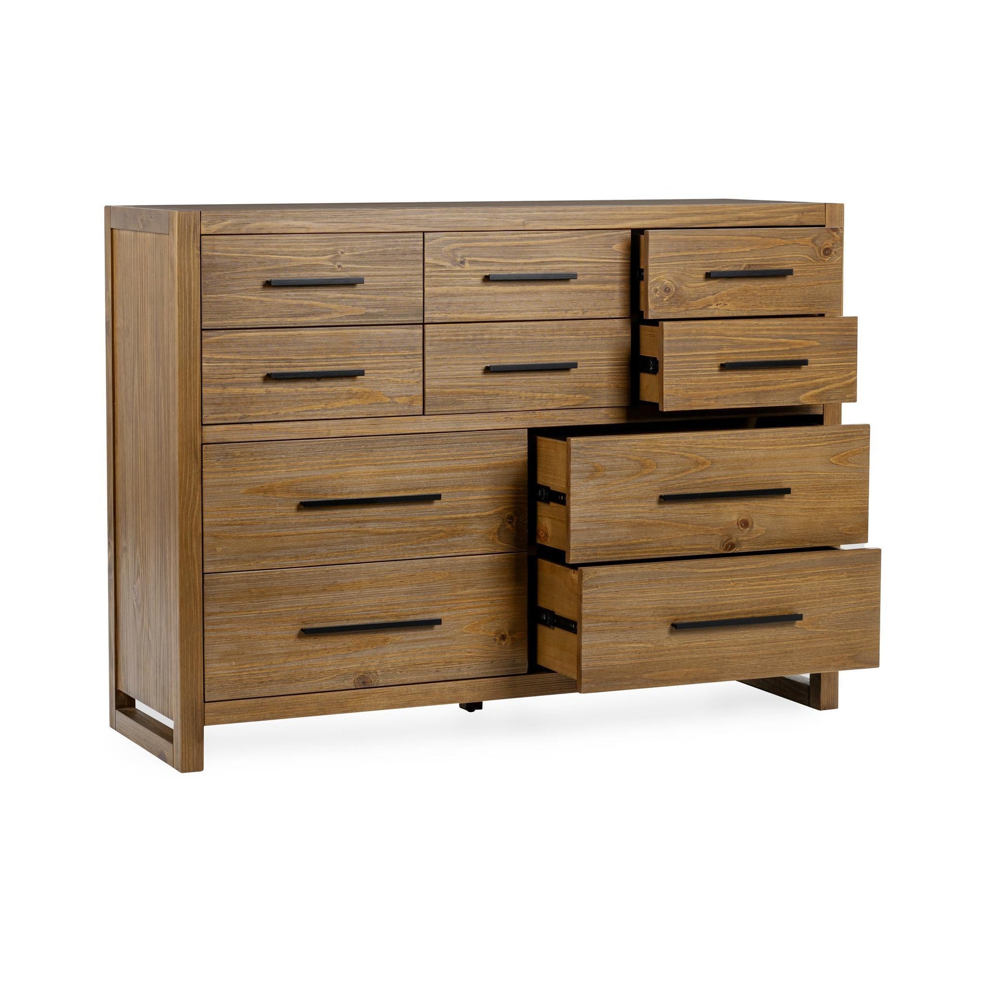 Fenmore 10 Drawer Dresser - Honey