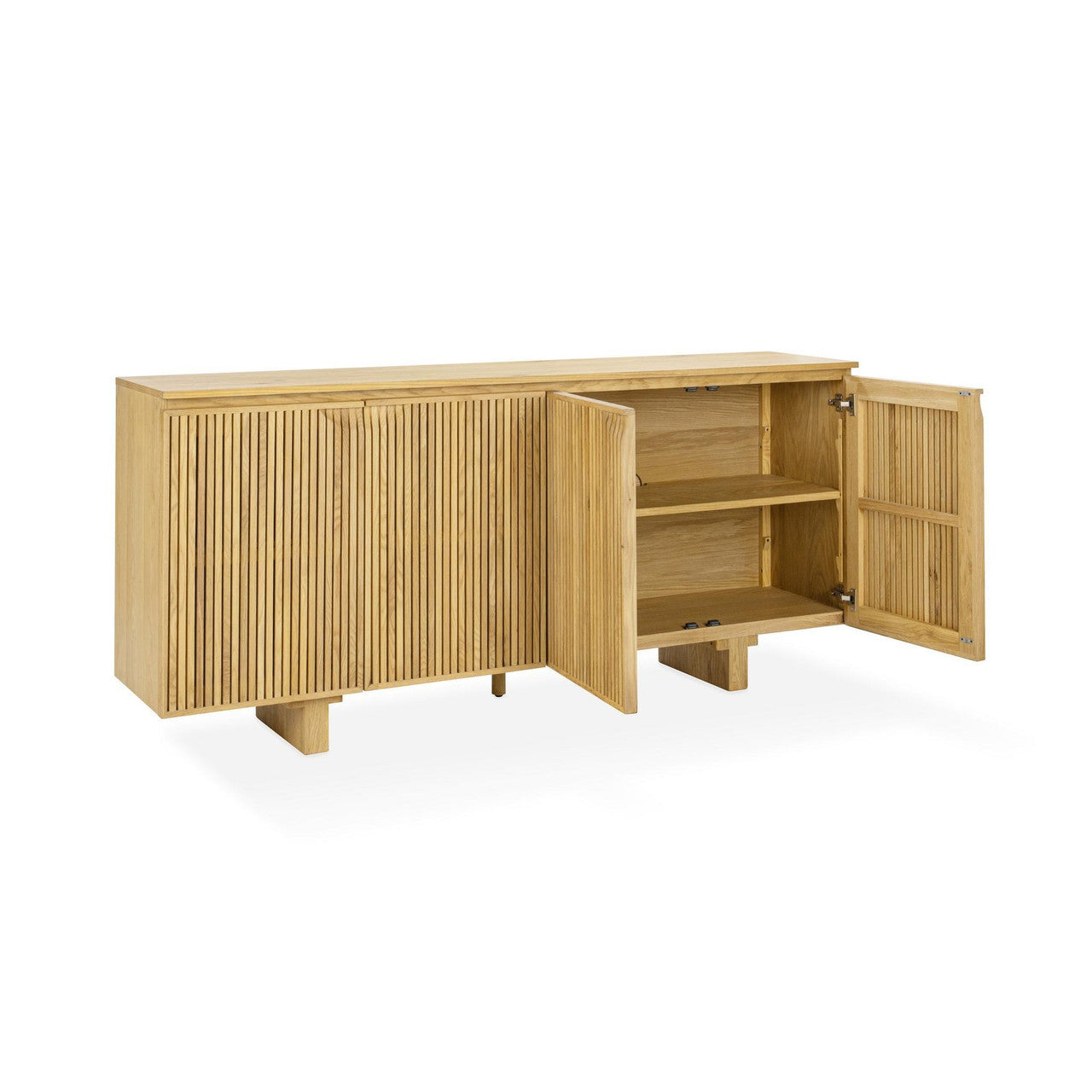 Roya Solid Wood 4Dr Cabinet
