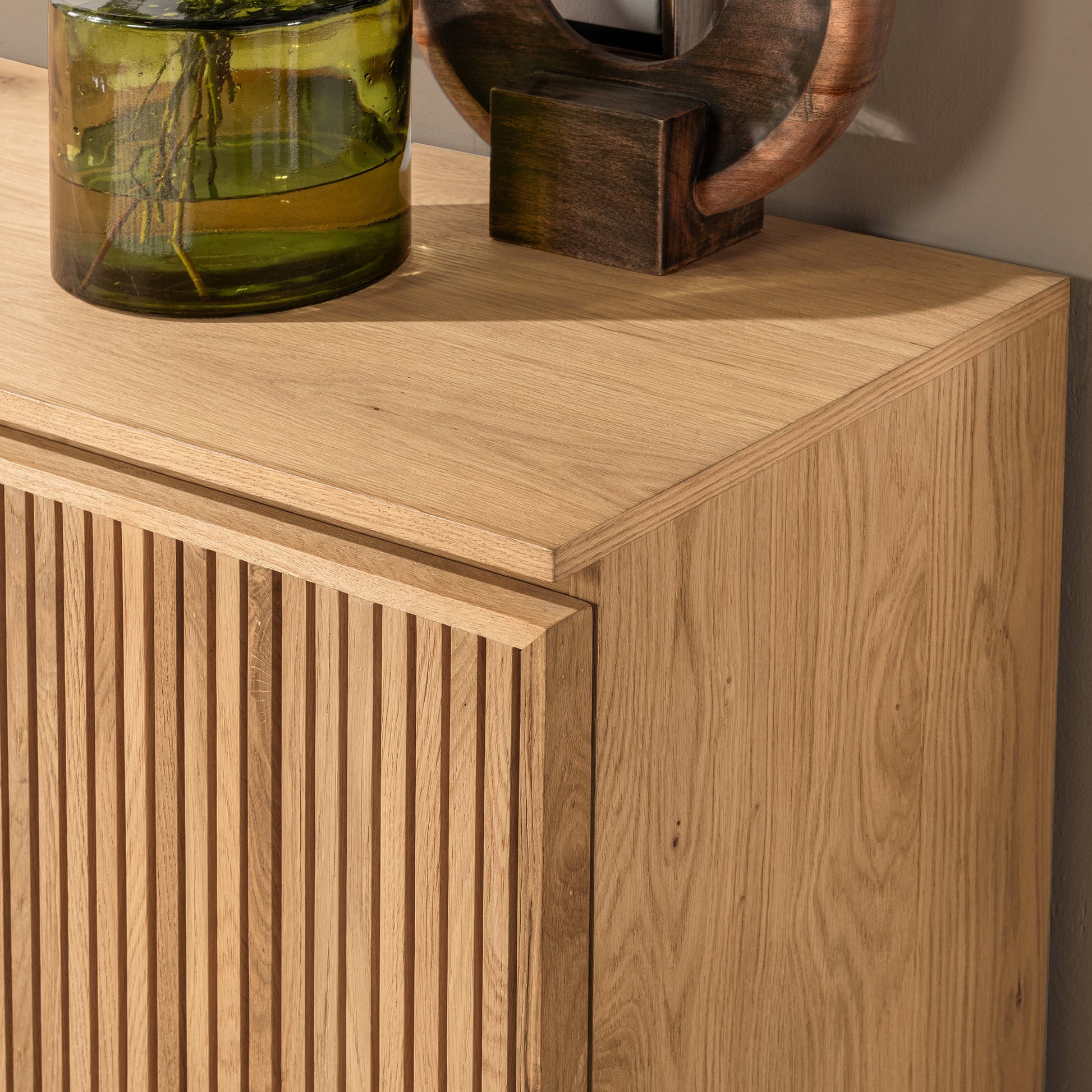 Roya 4 Door Cabinet - Natural