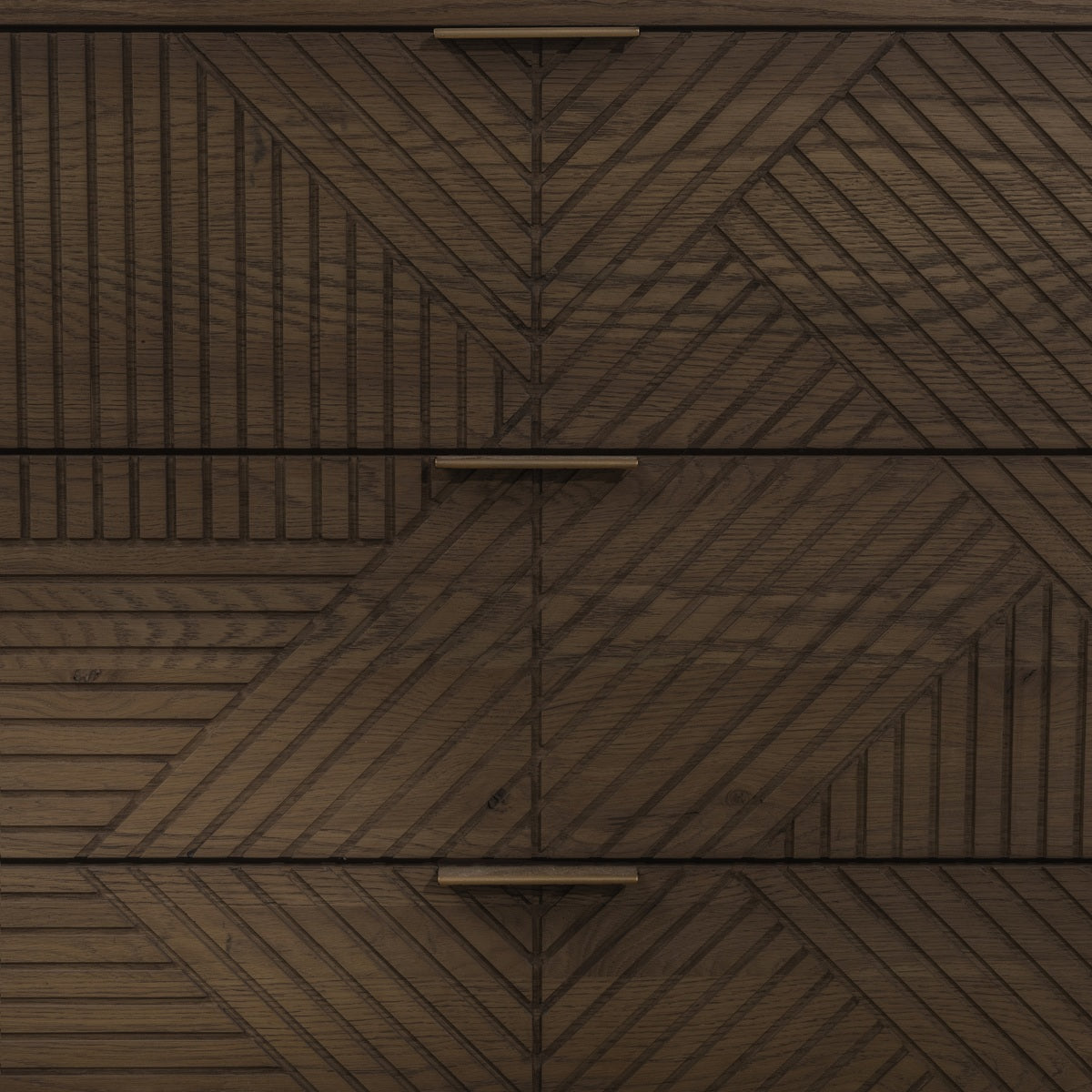 Santa Clara 6 Drawer Dresser - Toasted Brown