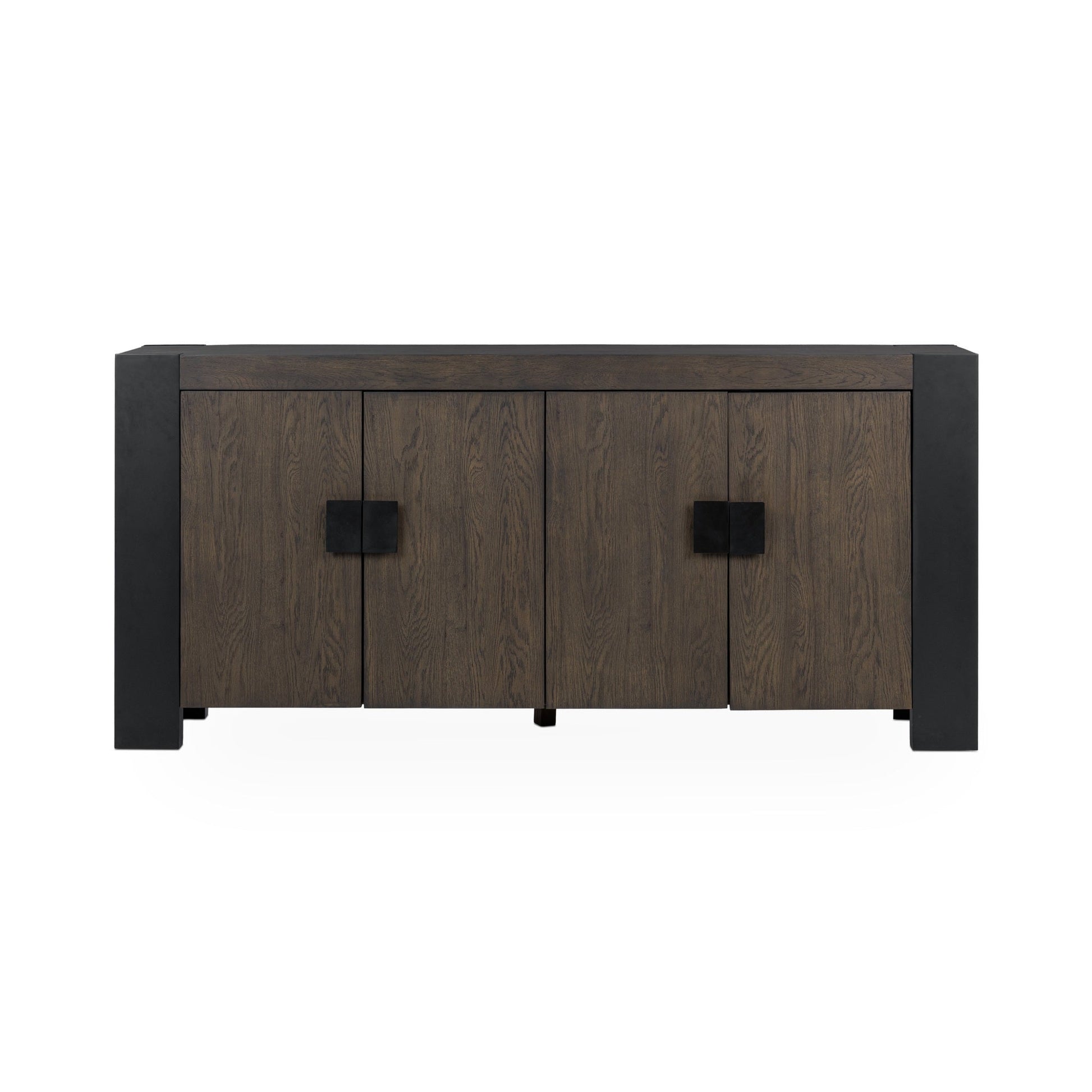 Deaven 4 Door Buffet - Toasted Brown