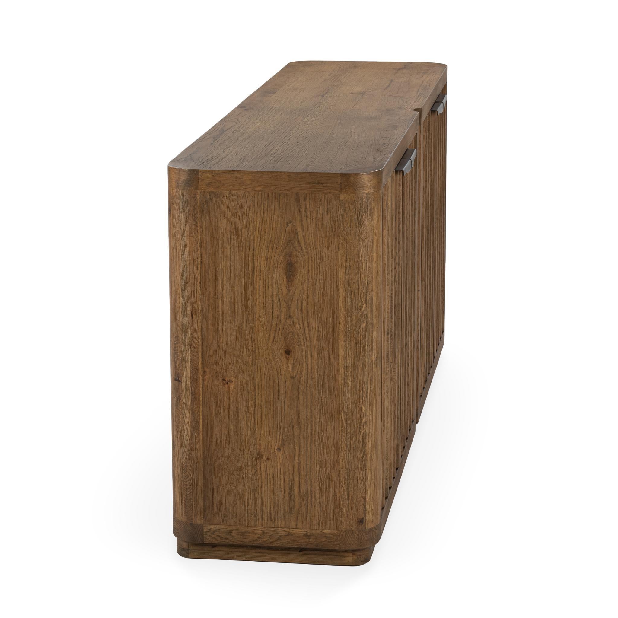 Labelle 4 Door Buffet - Tan Oak