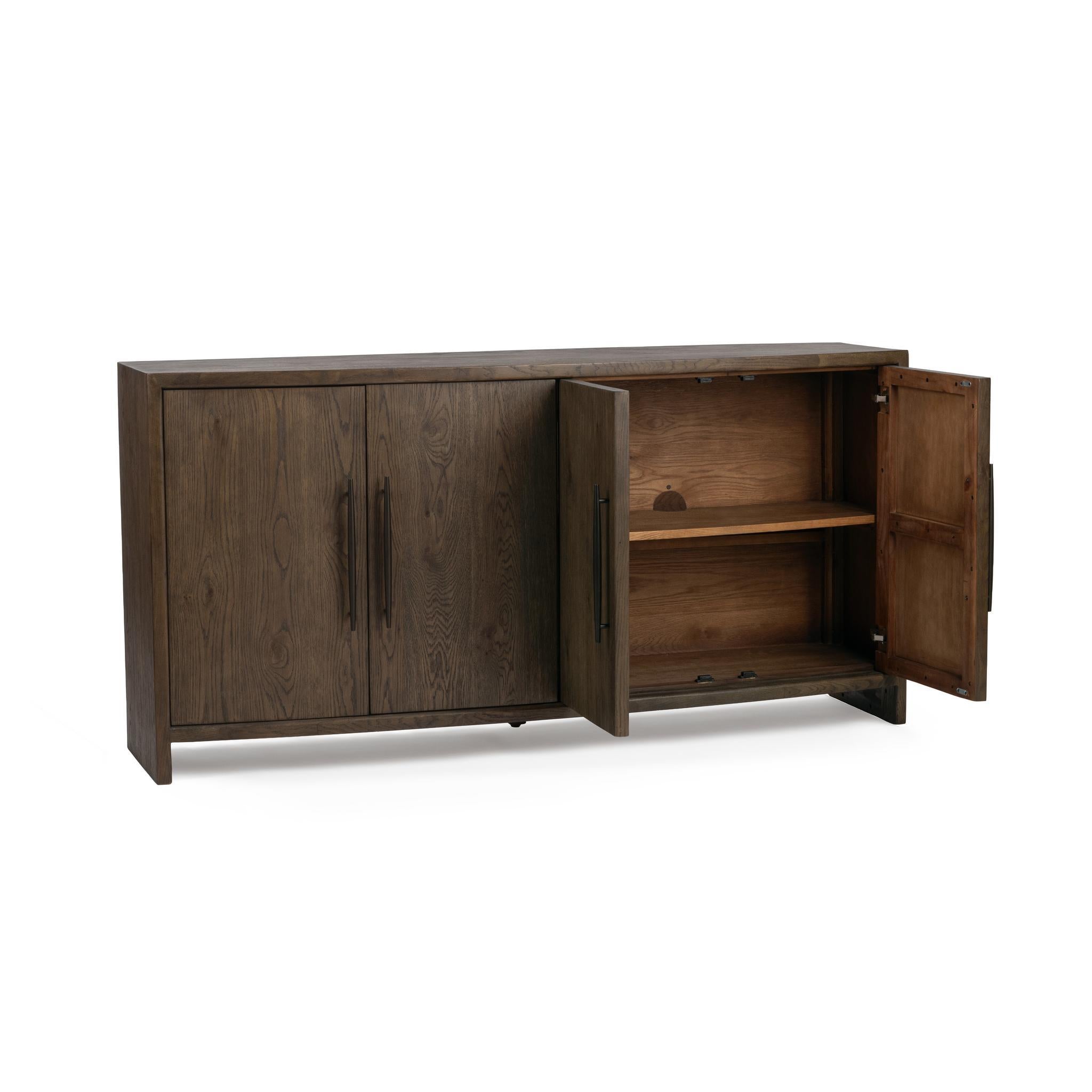 Estelle 4 Door Buffet - Soft Cocoa