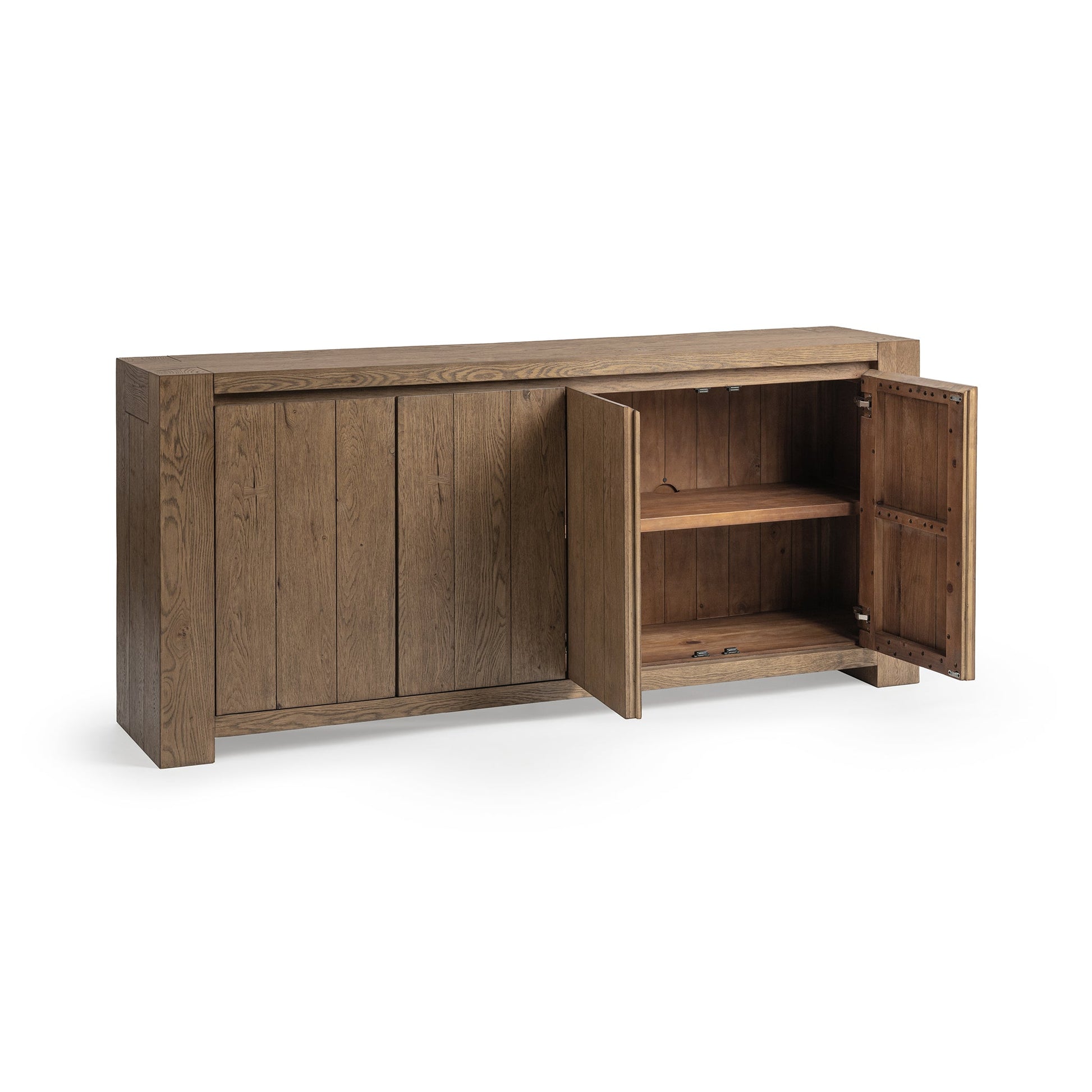Bristol 4 Door Cabinet - Cafe Brown