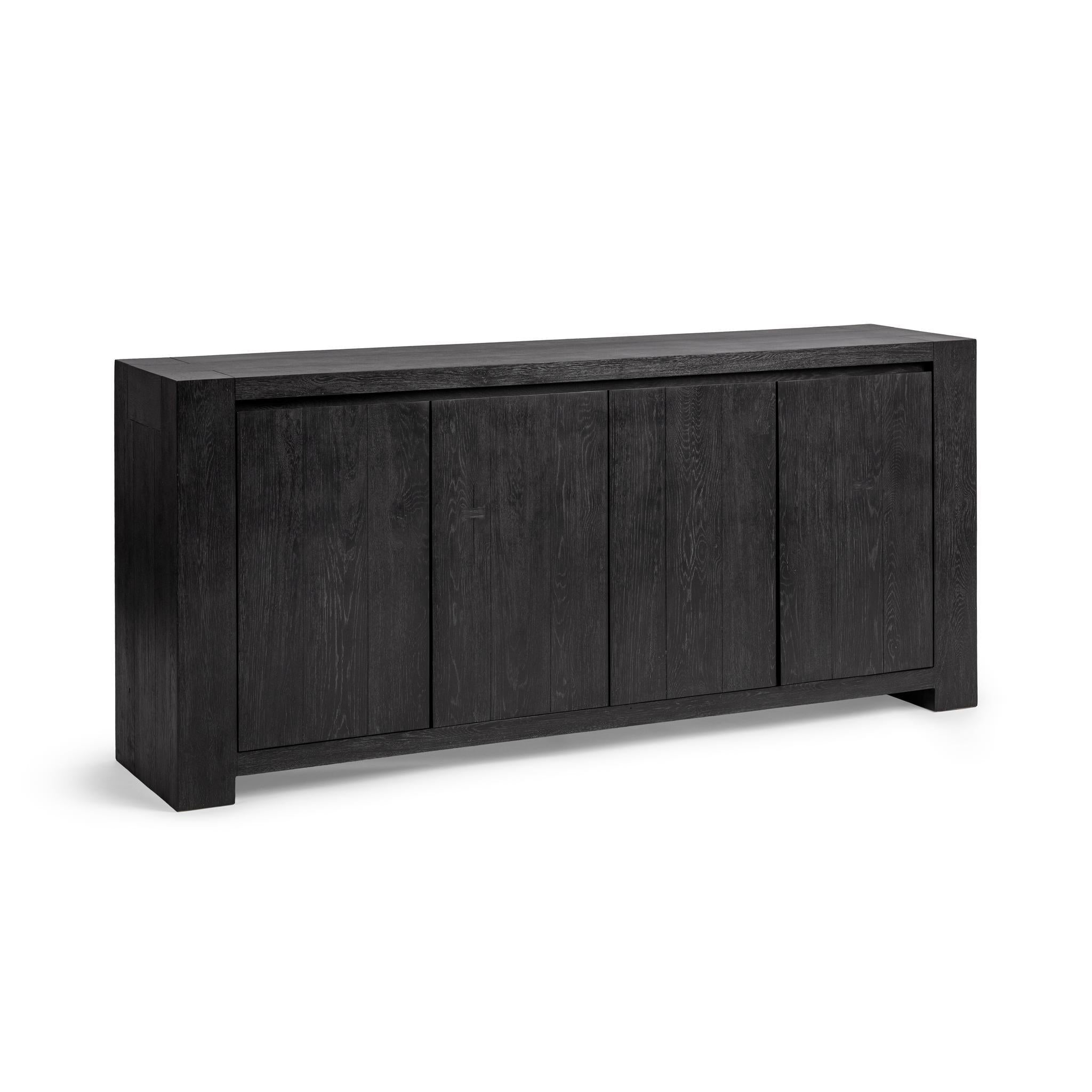 Bristol 4 Door Cabinet - Onyx Haze