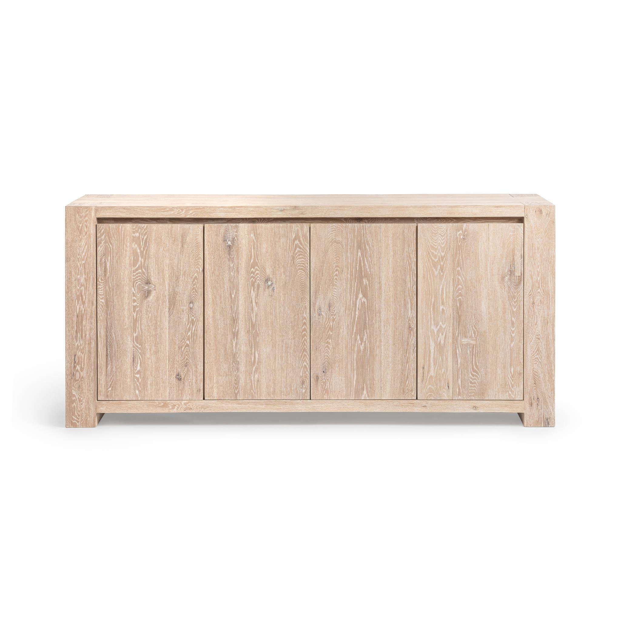 Bristol 4 Door Cabinet - Aged Cream