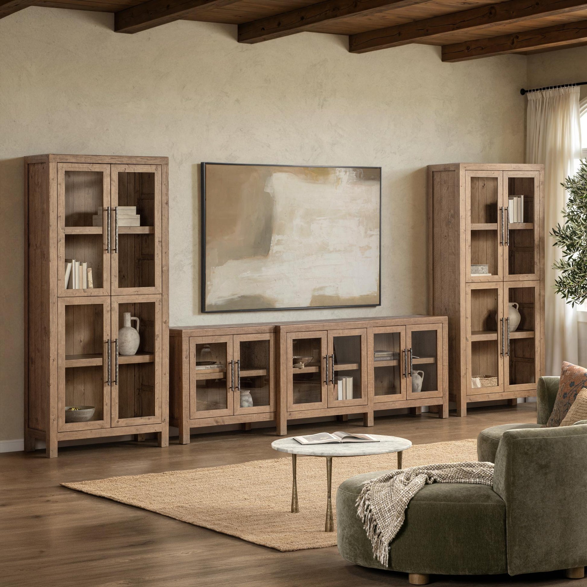 Hensley Display Cabinet - Sunfield