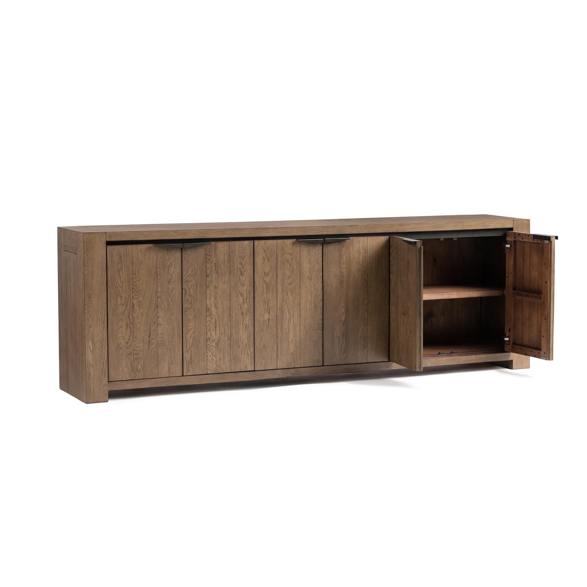 Alderson 6 Door Cabinet - Cafe Brown
