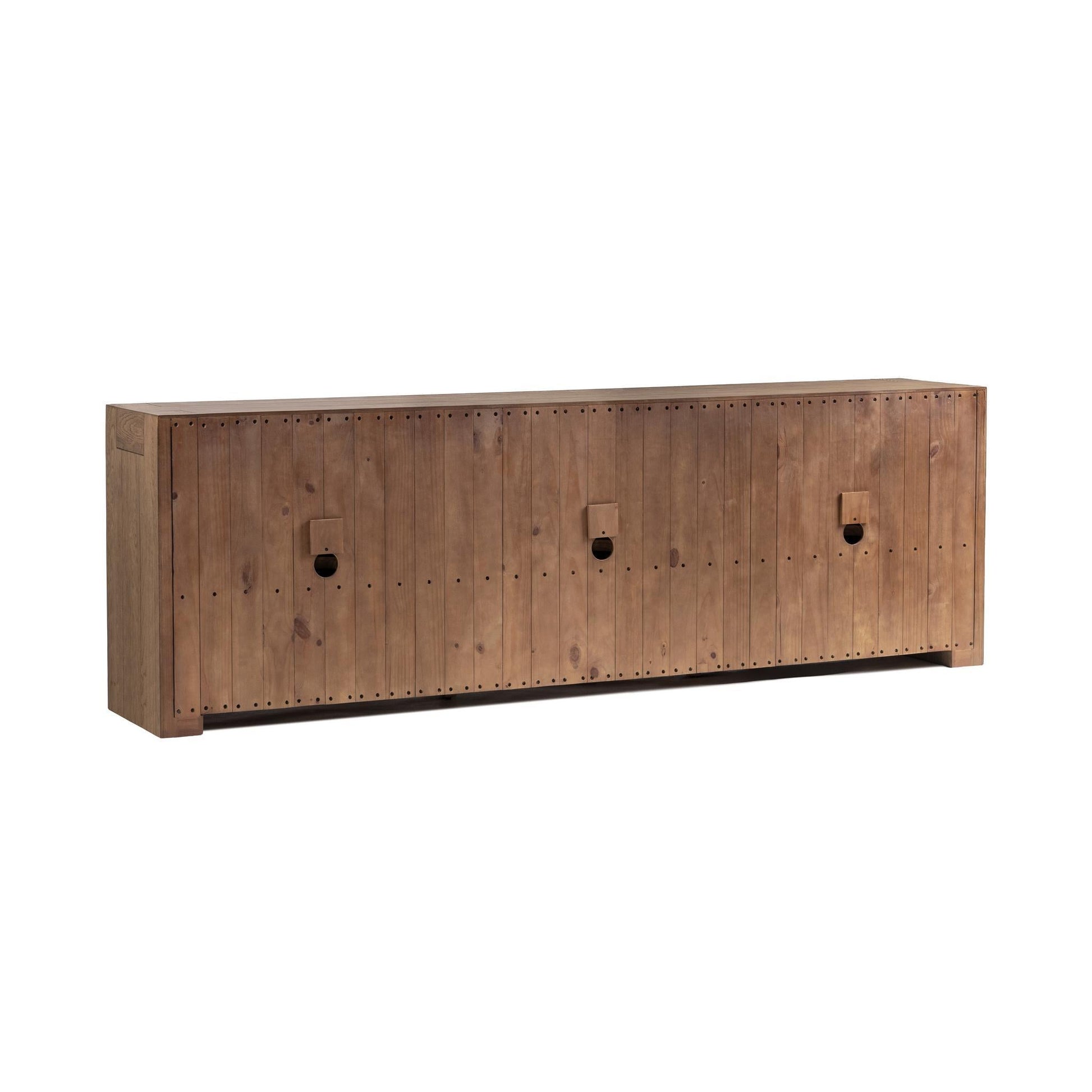 Alderson 6 Door Cabinet - Cafe Brown