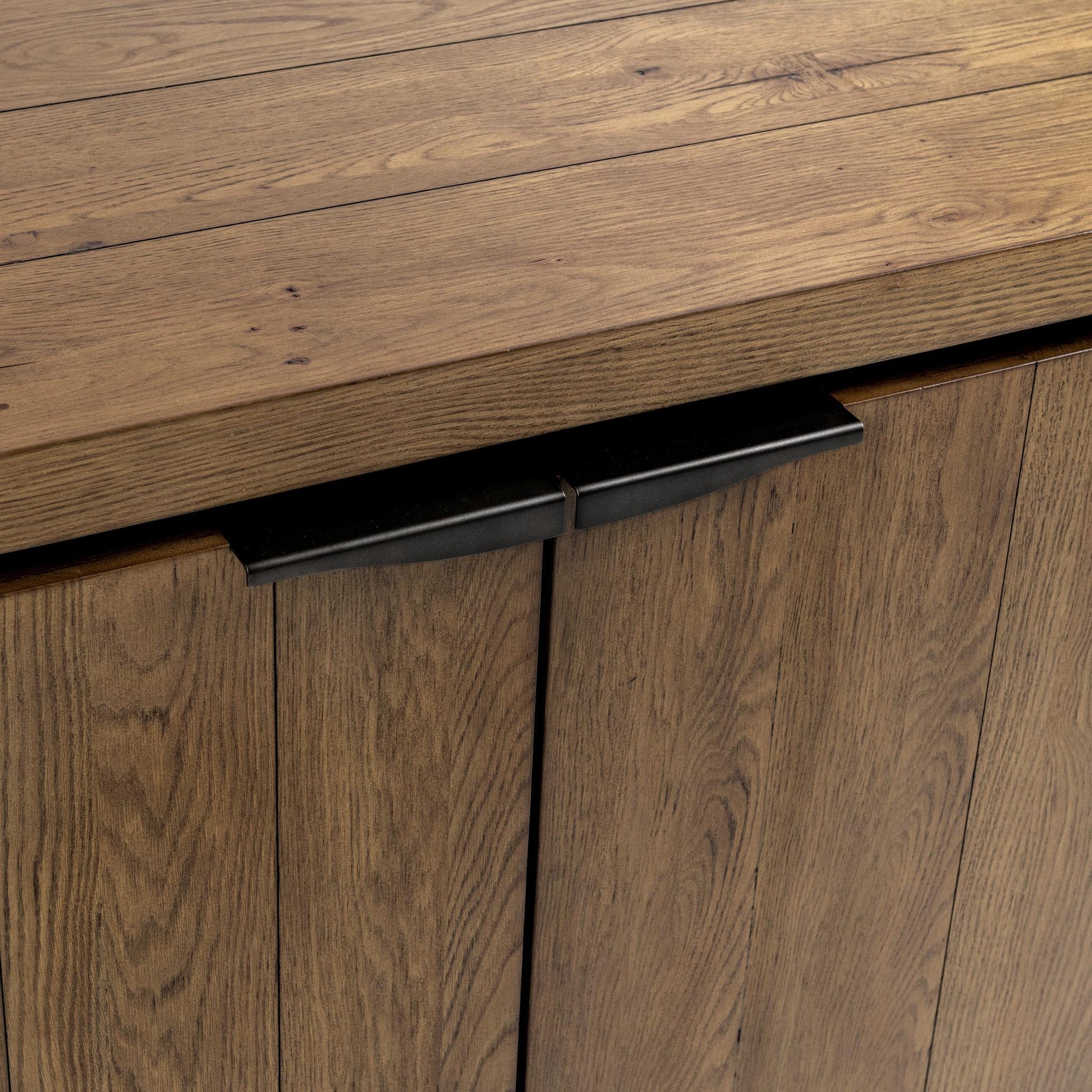 Alderson 6 Door Cabinet - Cafe Brown