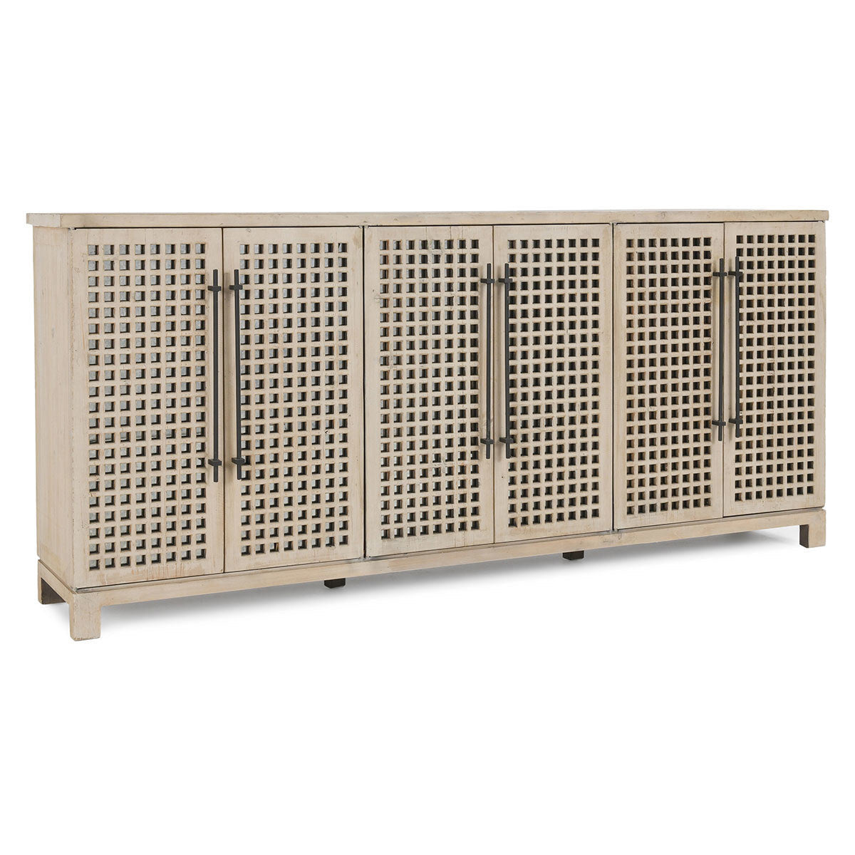 Landon Solid Wood 6Dr Cabinet