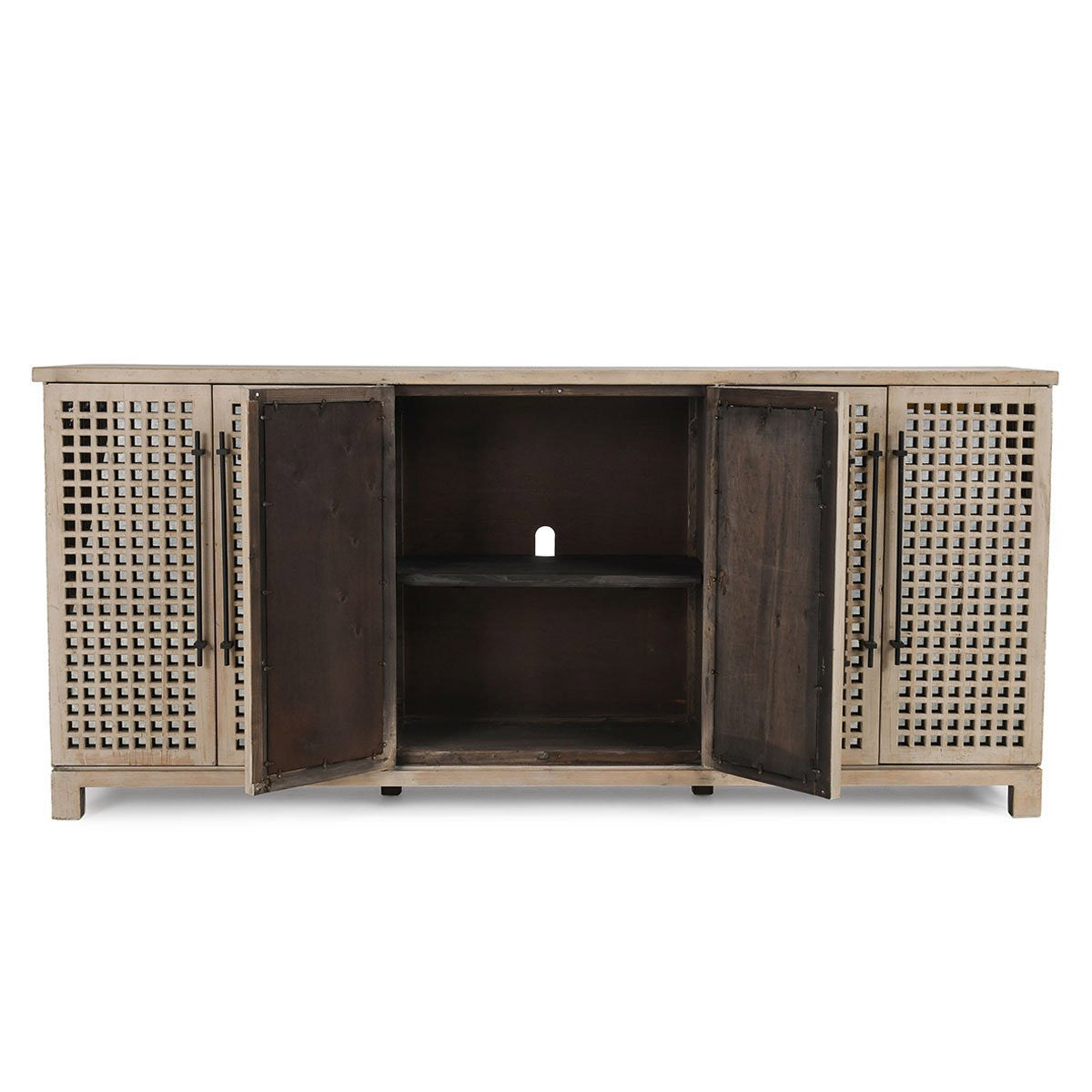 Landon Solid Wood 6Dr Cabinet