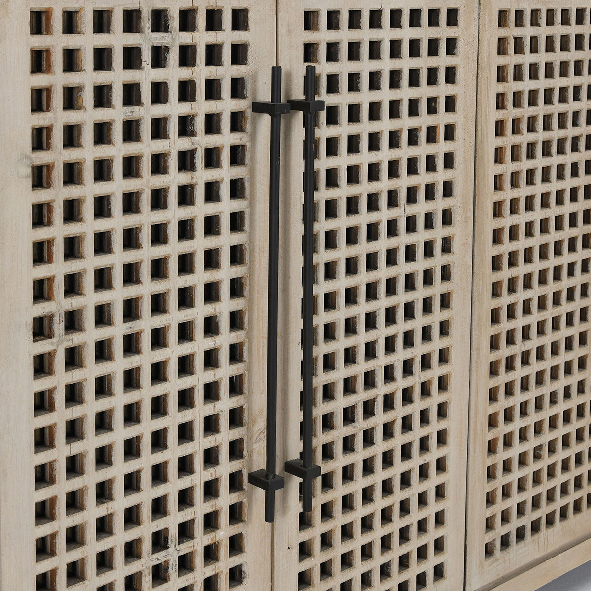 Landon Solid Wood 6Dr Cabinet