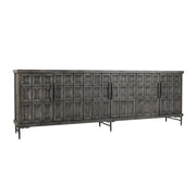 Willmark 6 Door Cabinet - Timeworn Black