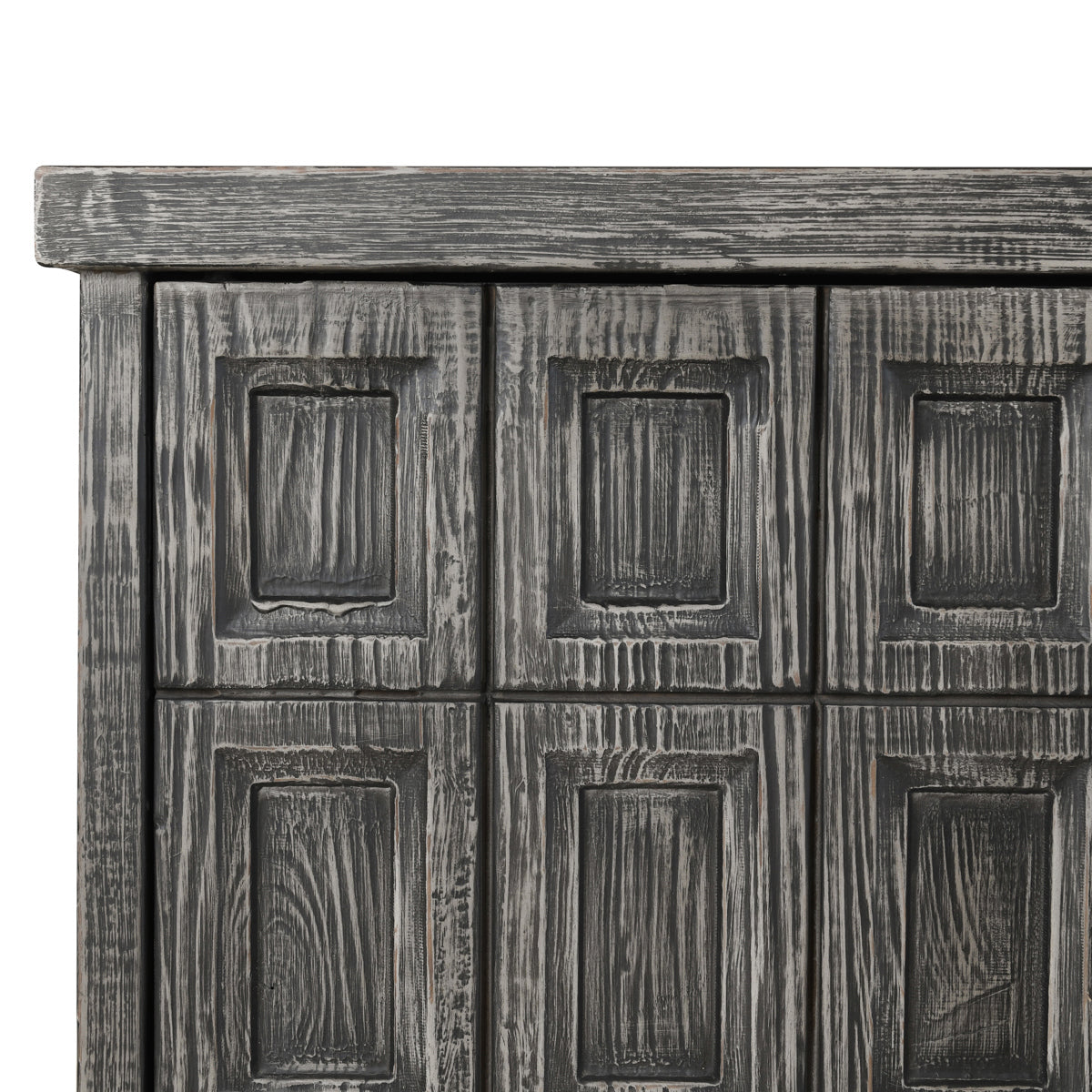 Willmark 6 Door Cabinet - Timeworn Black