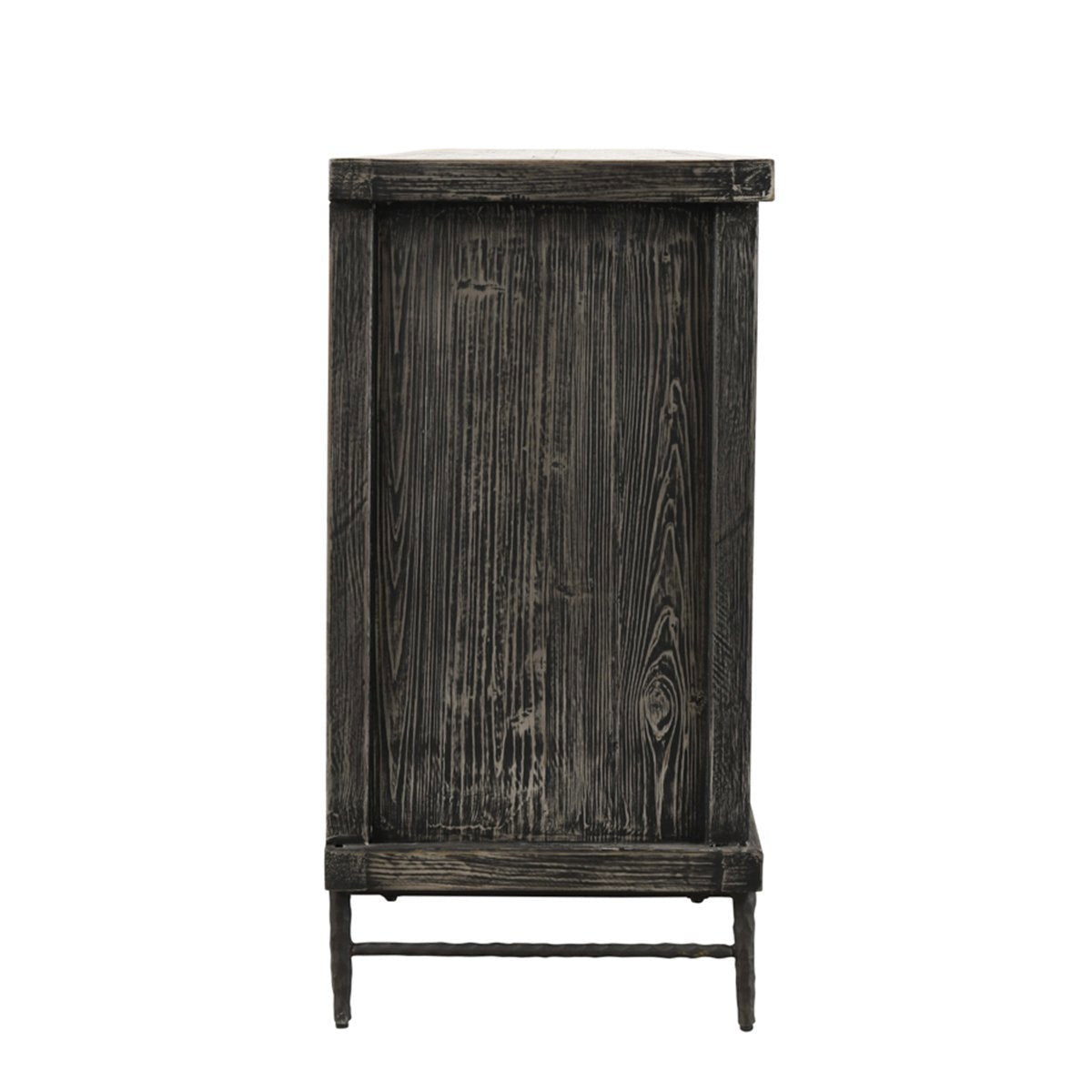 Mark Reclaimed Wood 6-Door Sideboard Cabinet 106"