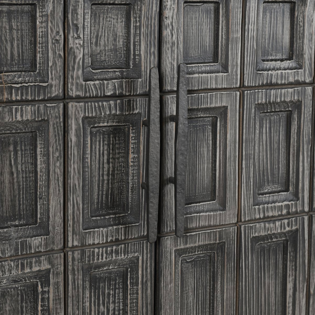 Willmark 6 Door Cabinet - Timeworn Black