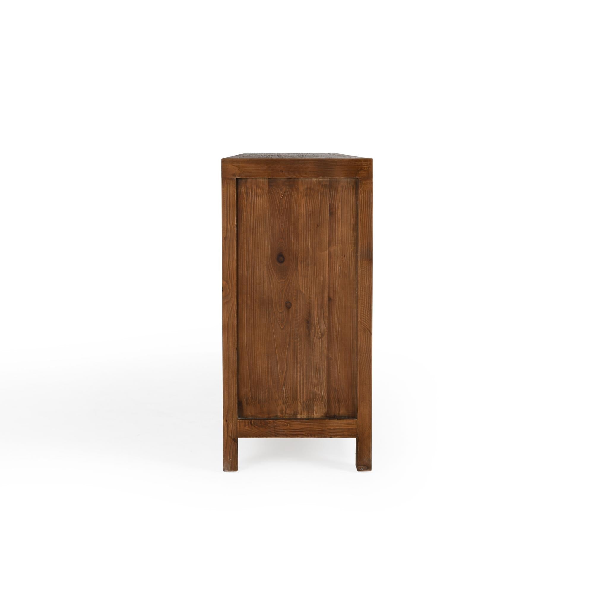 Astrid 4 Door Buffet - Brown