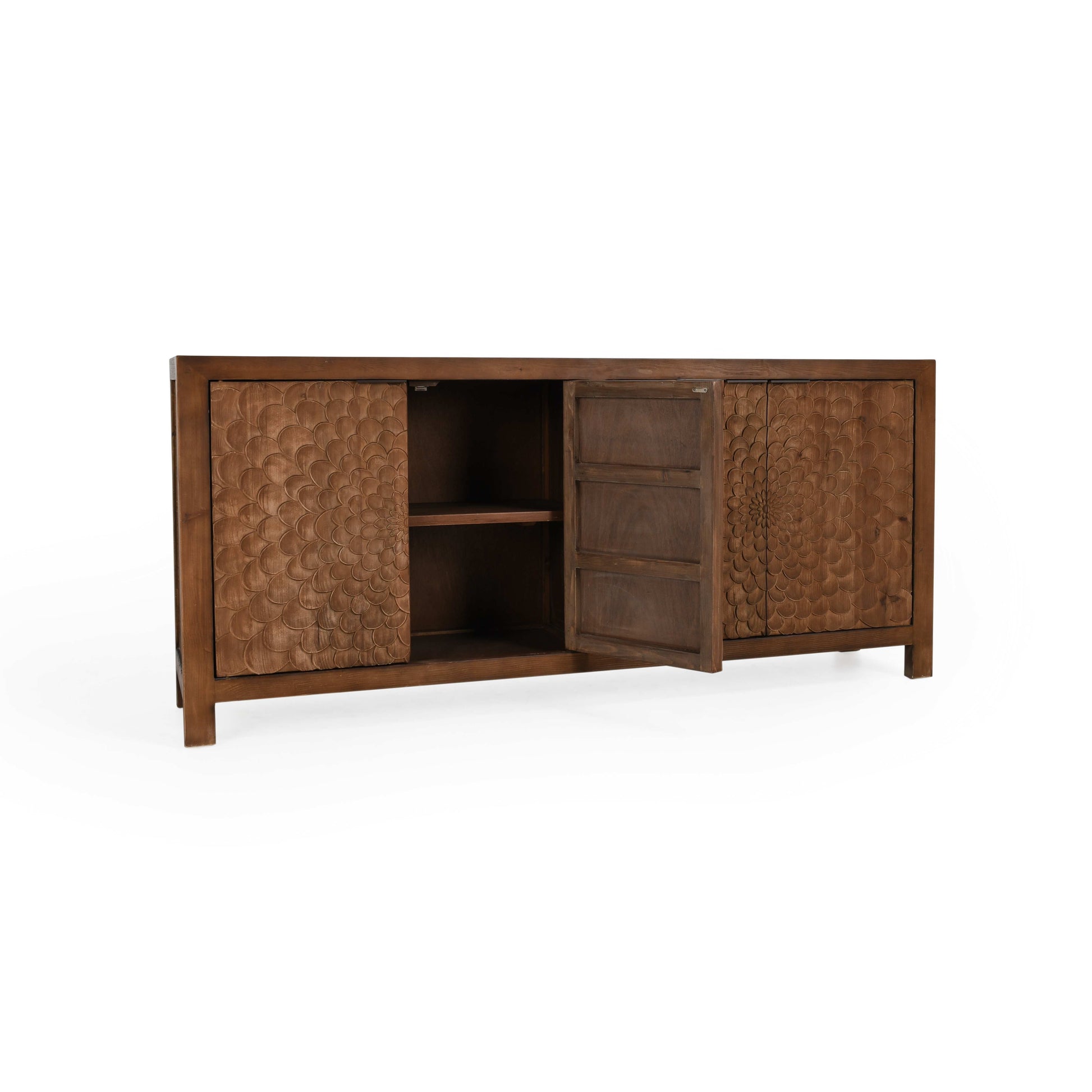 Astrid 4 Door Buffet - Brown