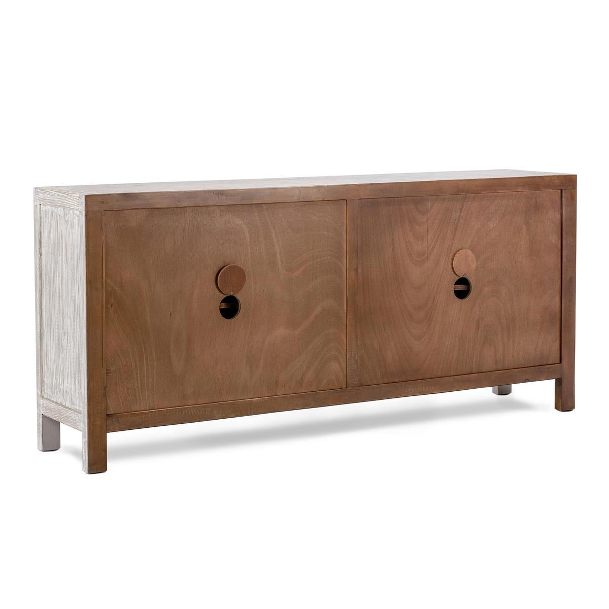 Astrid 4 Door Cabinet - Vintage Cream