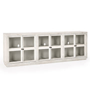 Selma 6 Door Cabinet - Timeworn Cream
