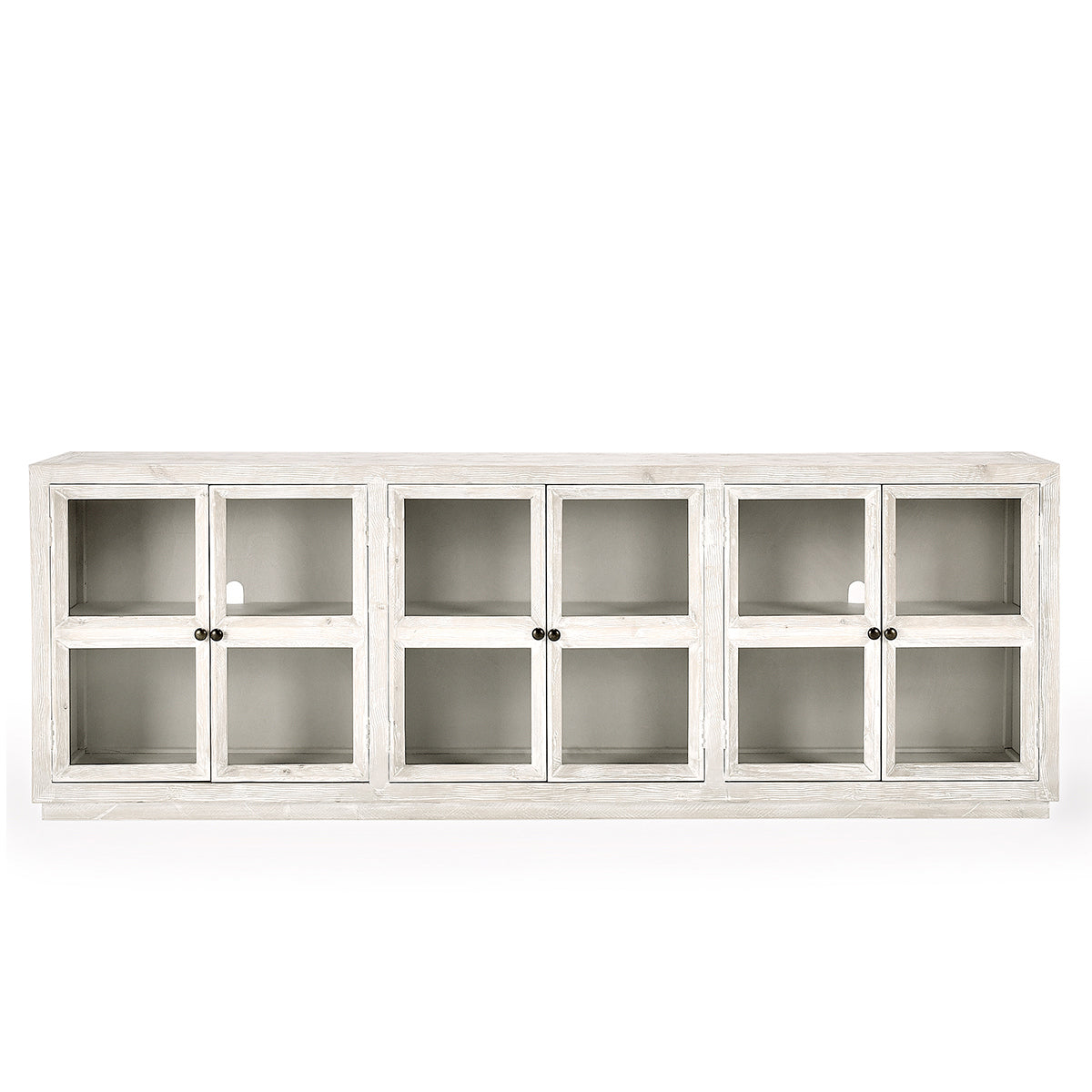 Selma 6 Door Cabinet - Timeworn Cream