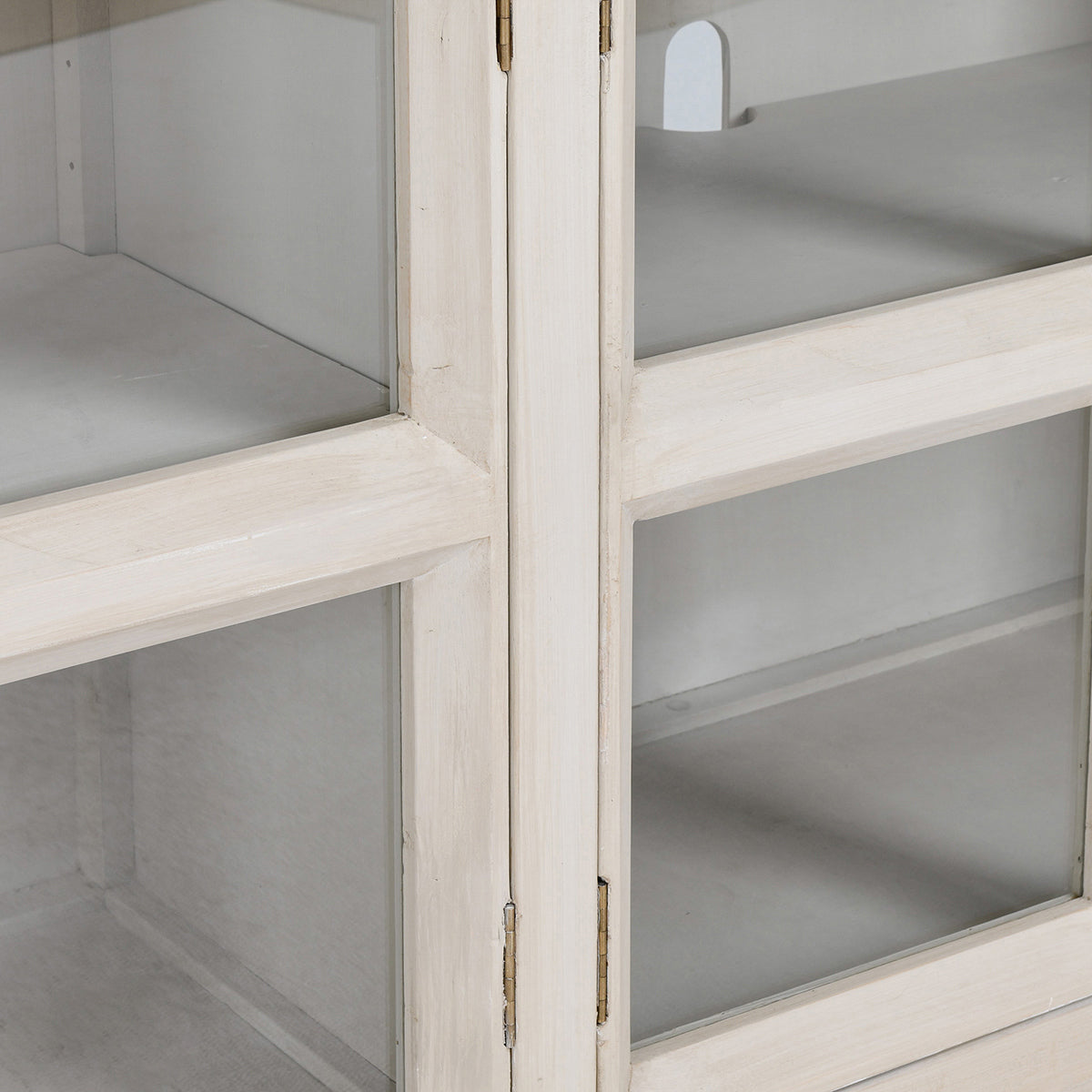 Selma 6 Door Cabinet - Timeworn Cream