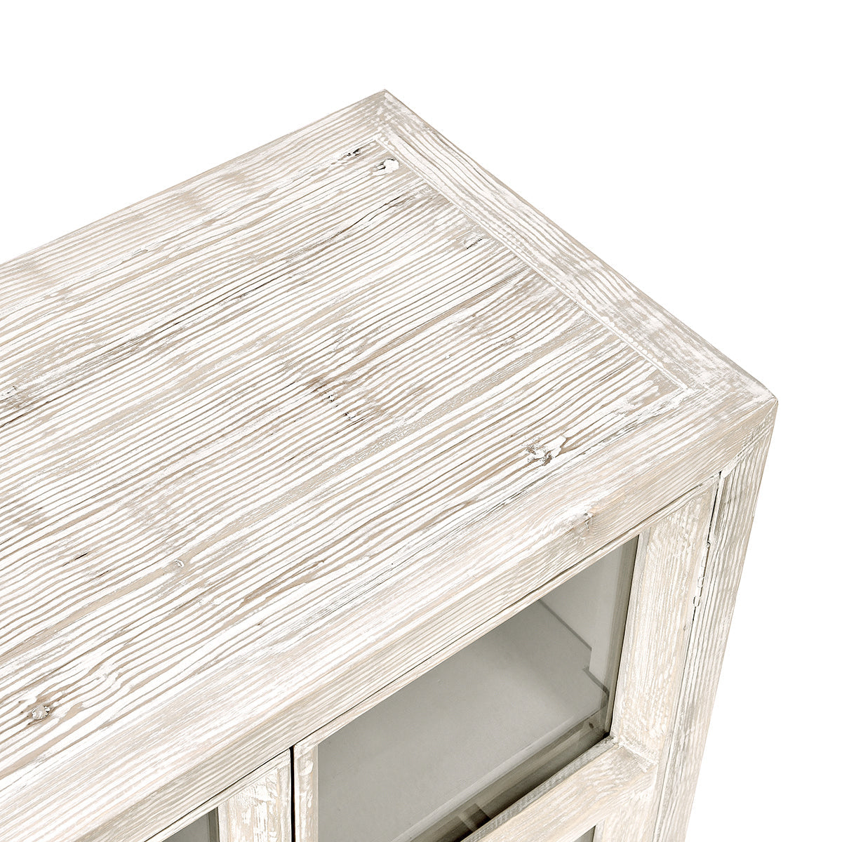 Selma 6 Door Cabinet - Timeworn Cream