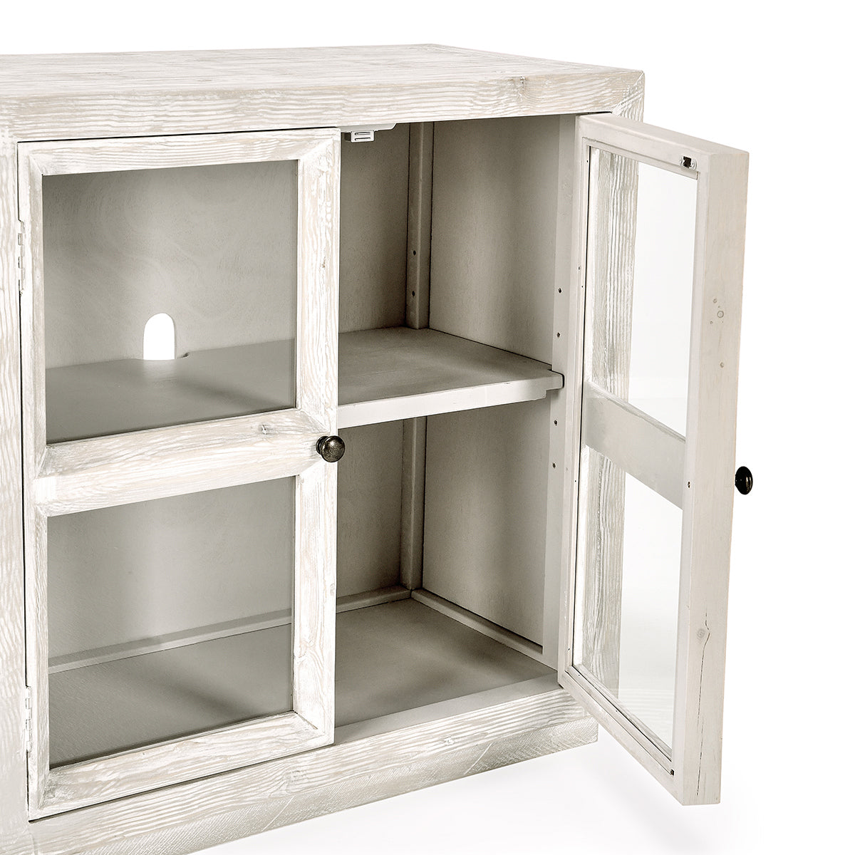 Selma 6 Door Cabinet - Timeworn Cream