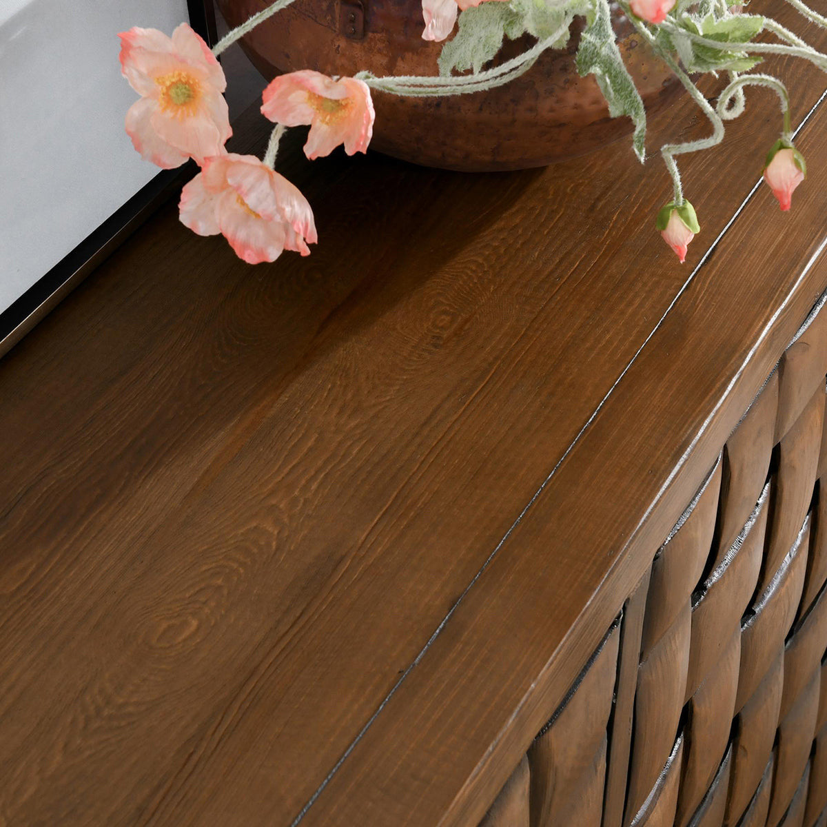 Bast Solid Wood 4Dr Cabinet