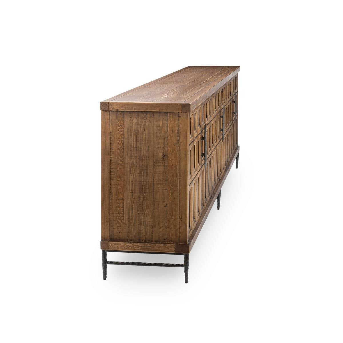 Willmark 6 Door Cabinet - Timeworn Black