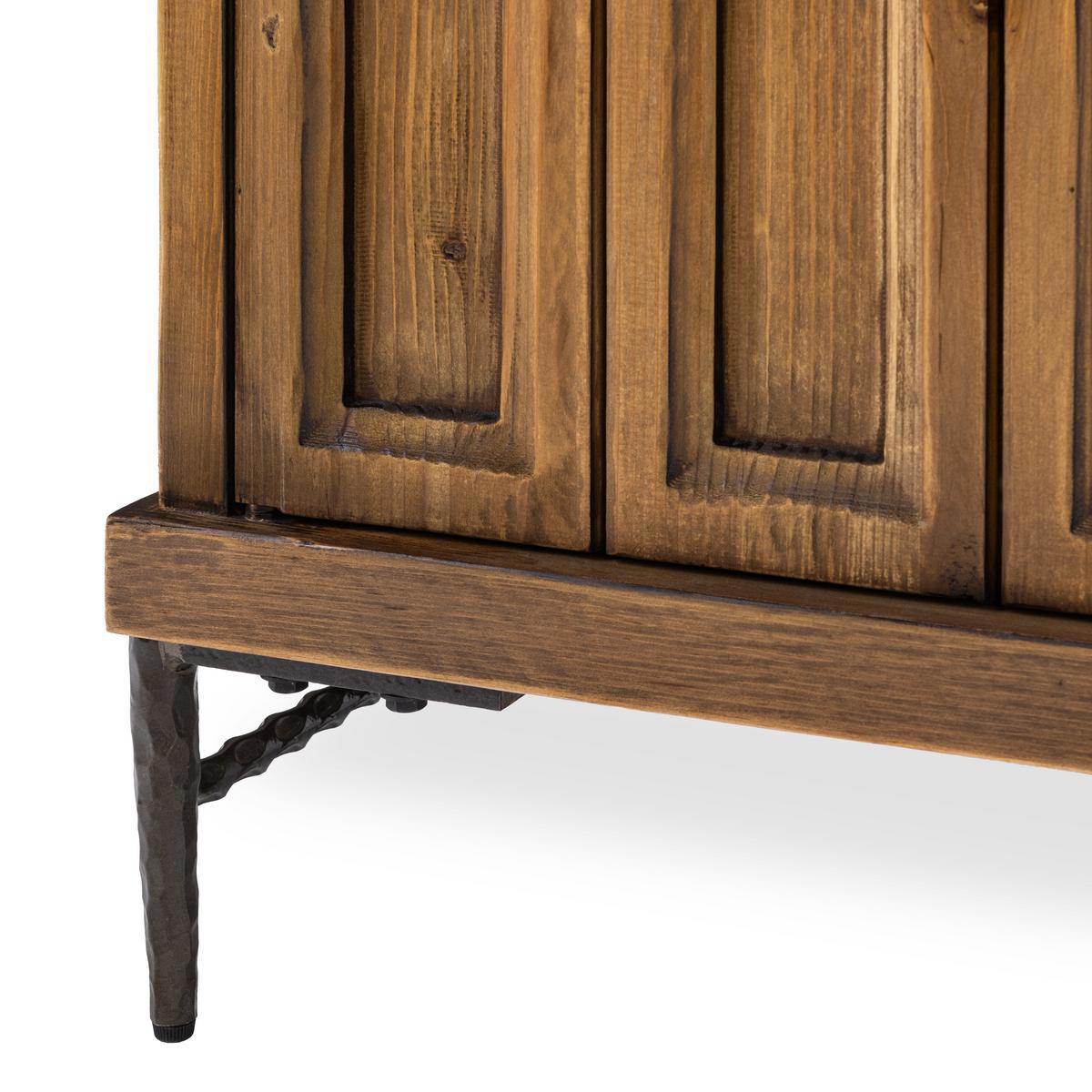 Willmark 6 Door Cabinet - Timeworn Black