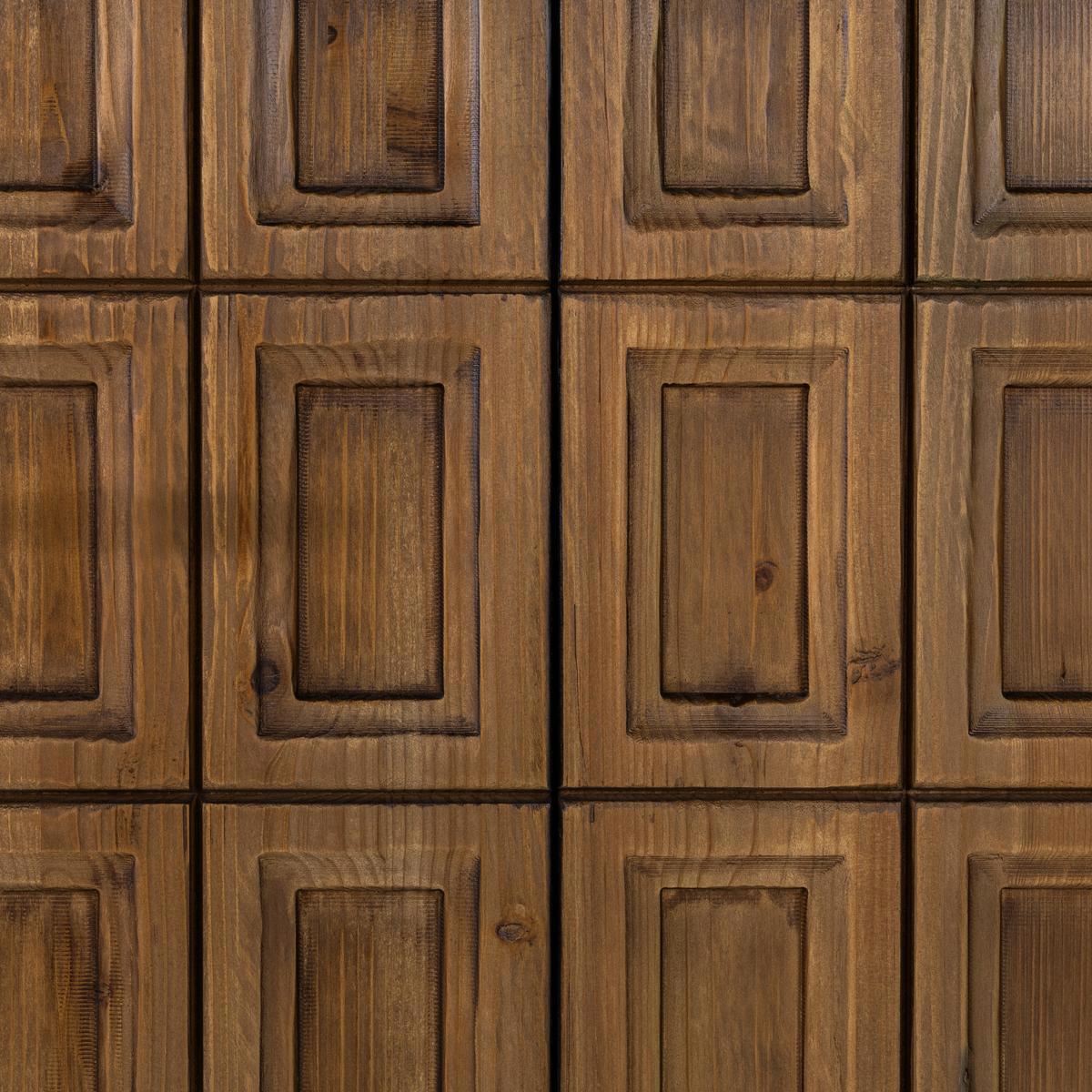 Willmark 6 Door Cabinet - Timeworn Black