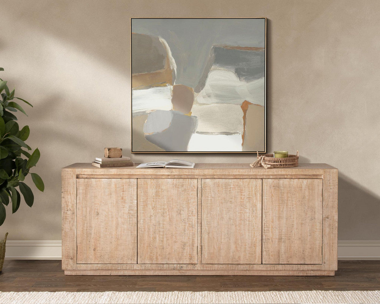 Wolden Solid Wood 4Dr Buffet