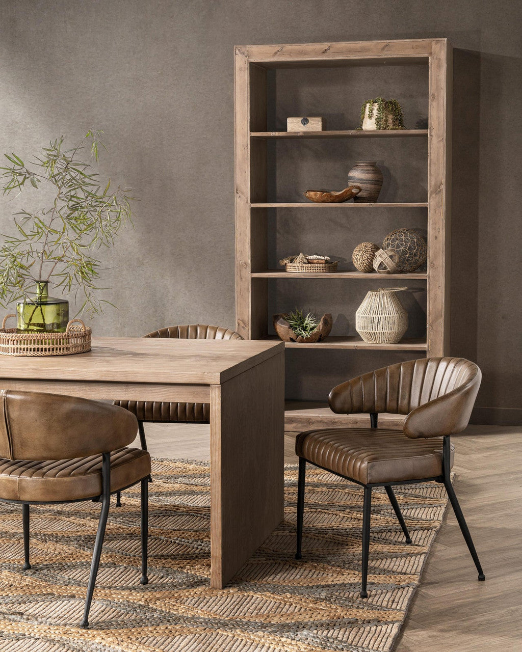 Nalani Solid Wood Bookshelf